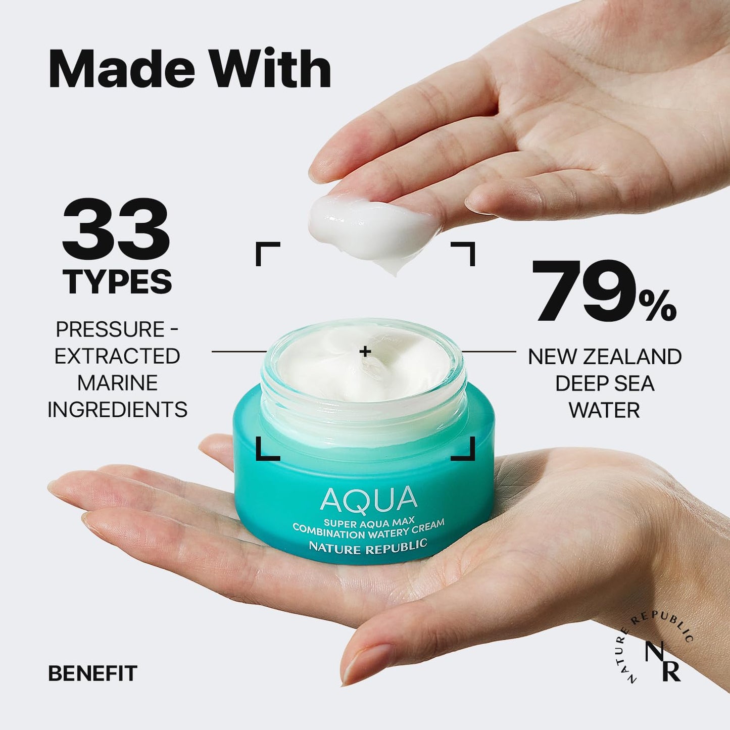 Nature Republic Super Aqua Max Combination Watery Cream, 2015, 2.08 Ounce