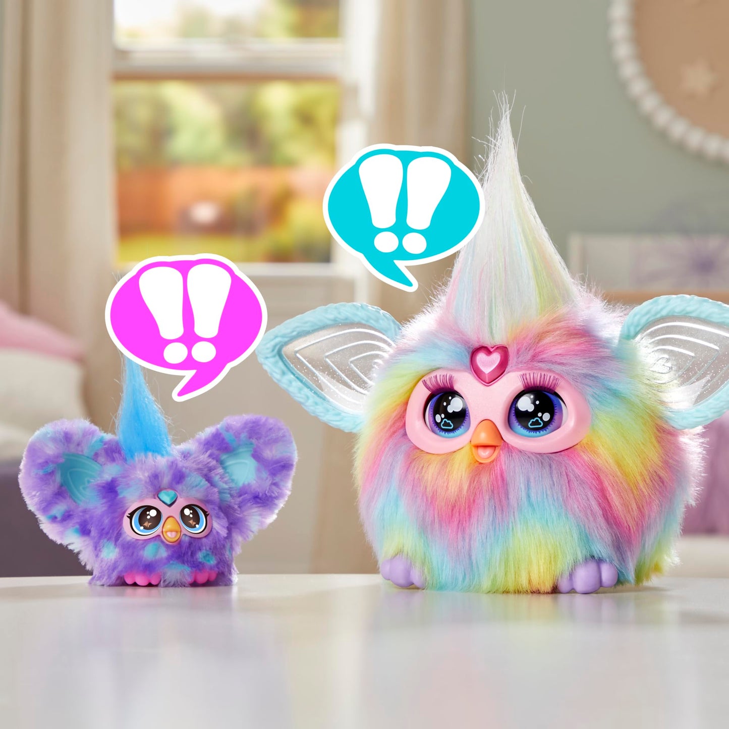 Furby Furblets - Miniamigo Groo-Vee - Morado - Peluches electrónicos para niños y niñas a Partir de 6 años