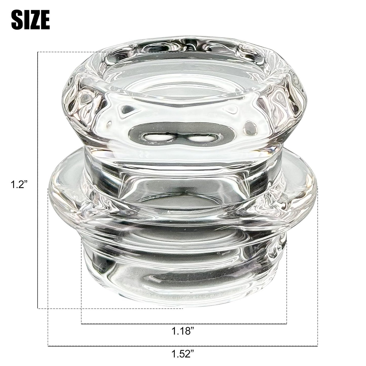 Percolador de Café APOXCON de Vidrio de Borosilicato Resistente al Calor 2 Unidades para Camping y Percolador Eléctrico