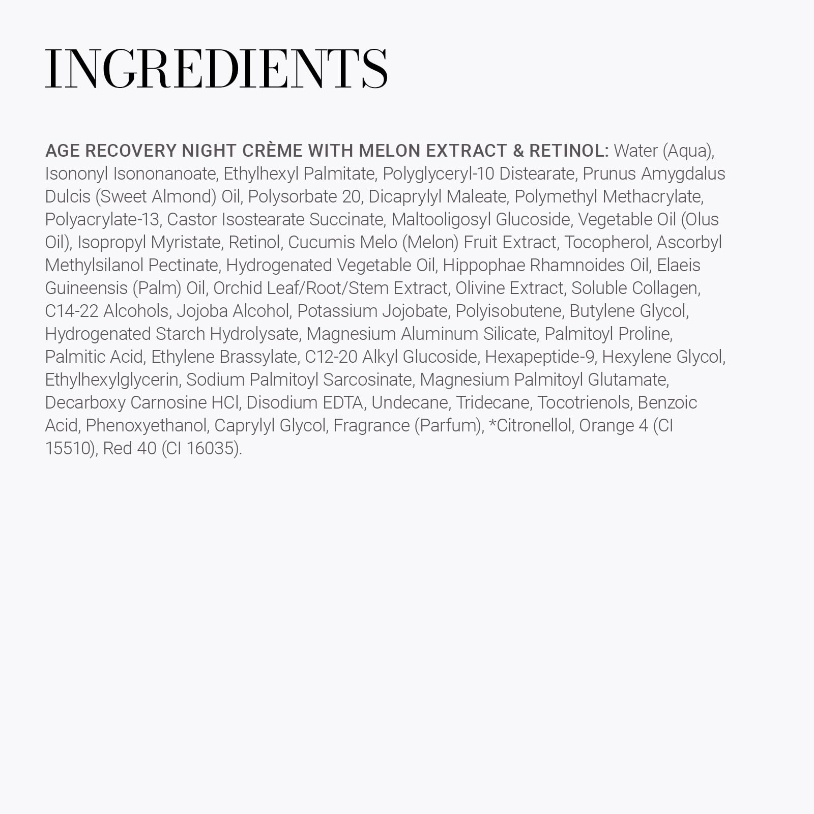 Crema de Suero Meaningful Beauty Extracto de Melón Humectante Nocturno