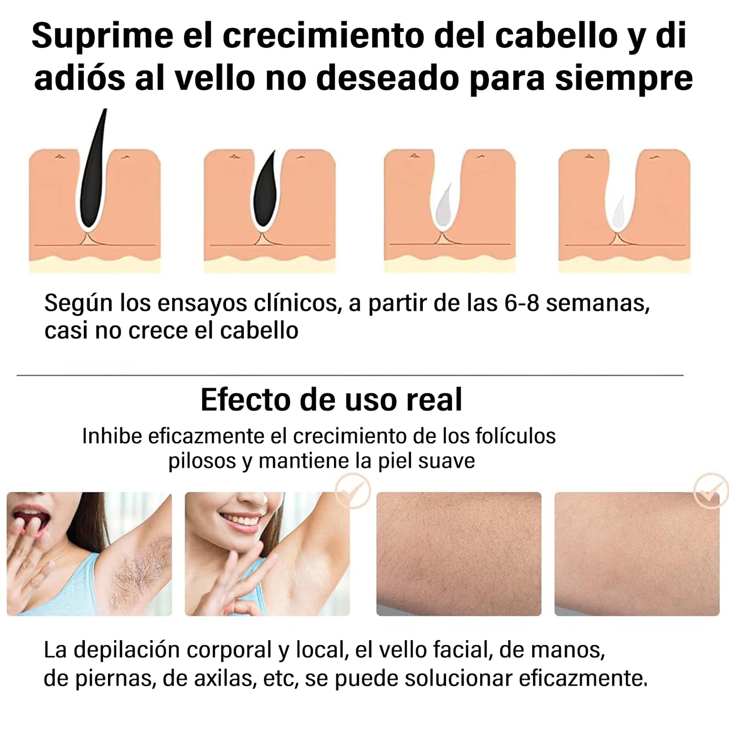 Depiladora IPL MNJKJHL Verde Profesional con 999,999 Destellos para Mujer