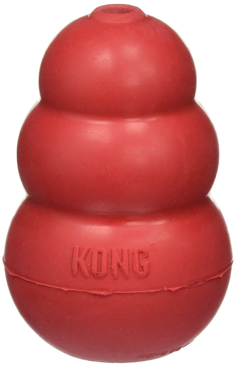 KONG Juguete clásico Mediano para Perro, Rojo, Mediano, Paquete de 2
