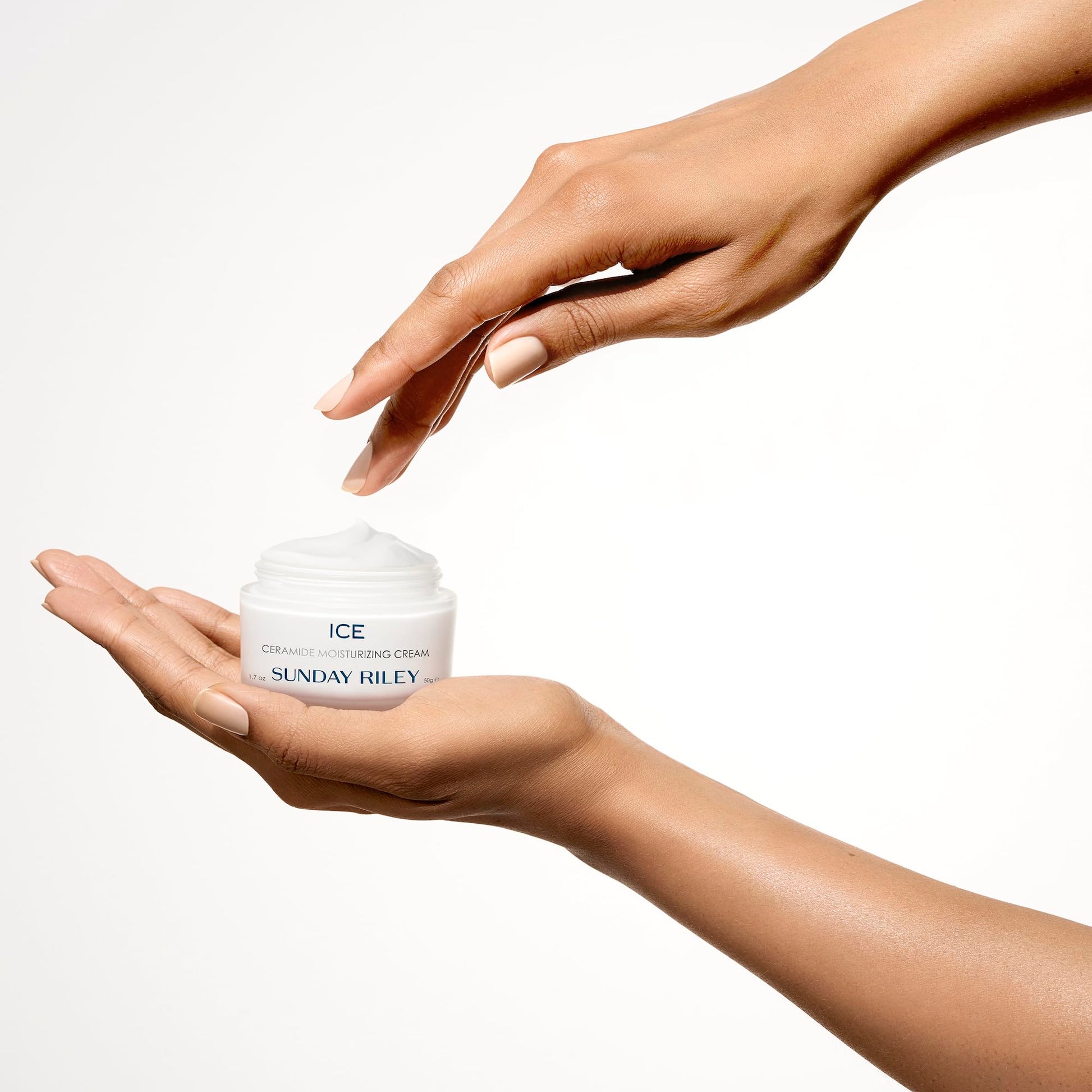 Sunday Riley Ice Ceramide and Vitamin F Moisturizing Face Moisturizer Dry Skin Cream