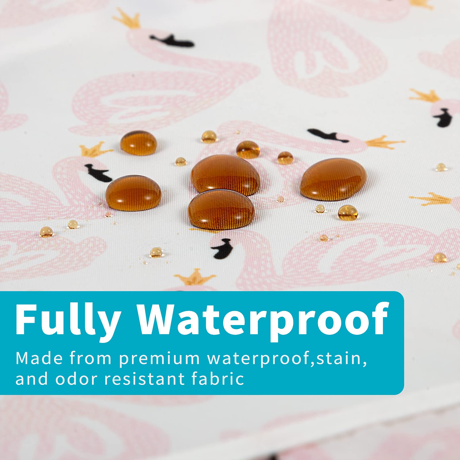 Juego de Baberos Impermeables para Bebés con Bolsillo y Recogedor de Migas 6-24 Meses