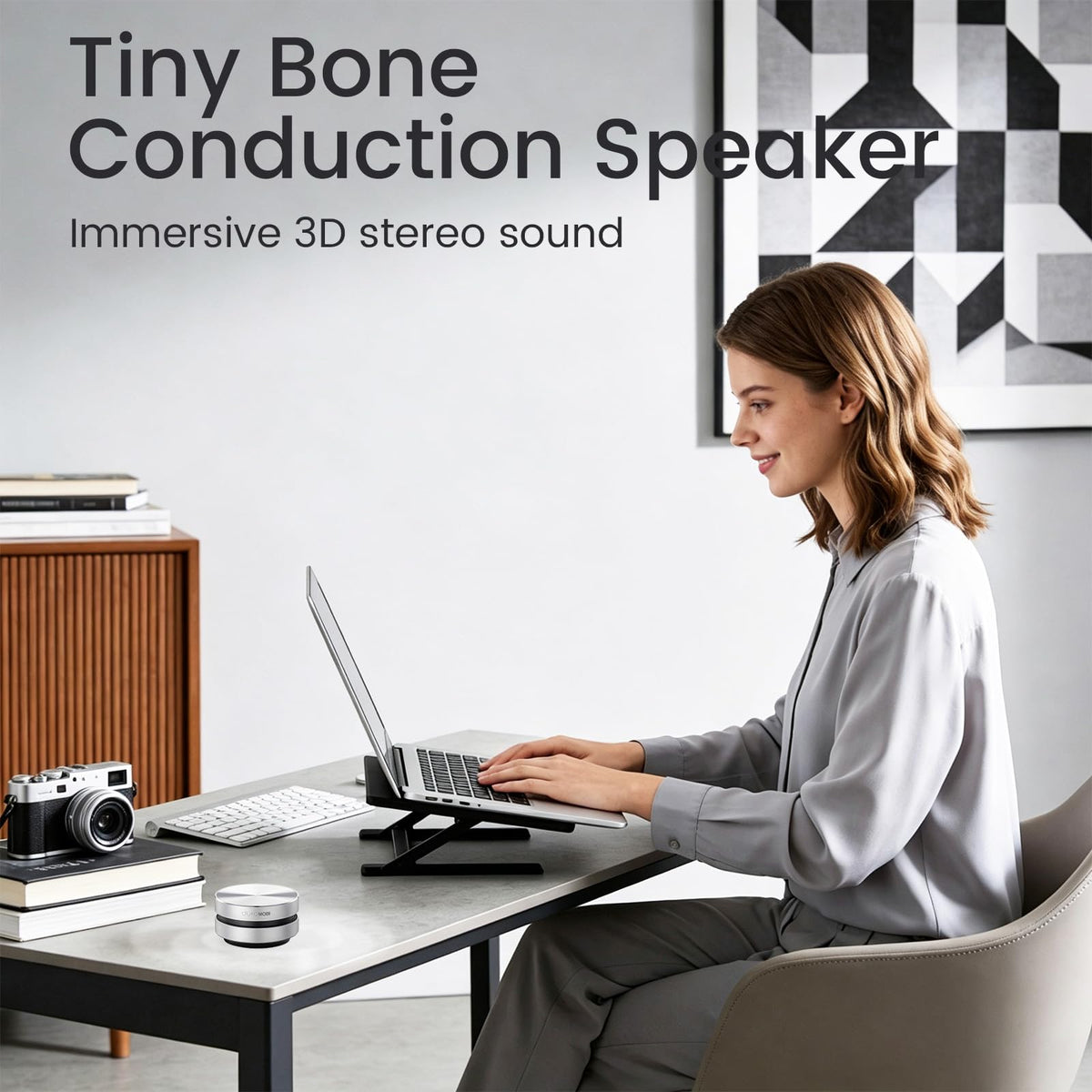 Altavoz Bluetooth Estéreo bocoice Inalámbrico Mini con Micrófono y Radio FM