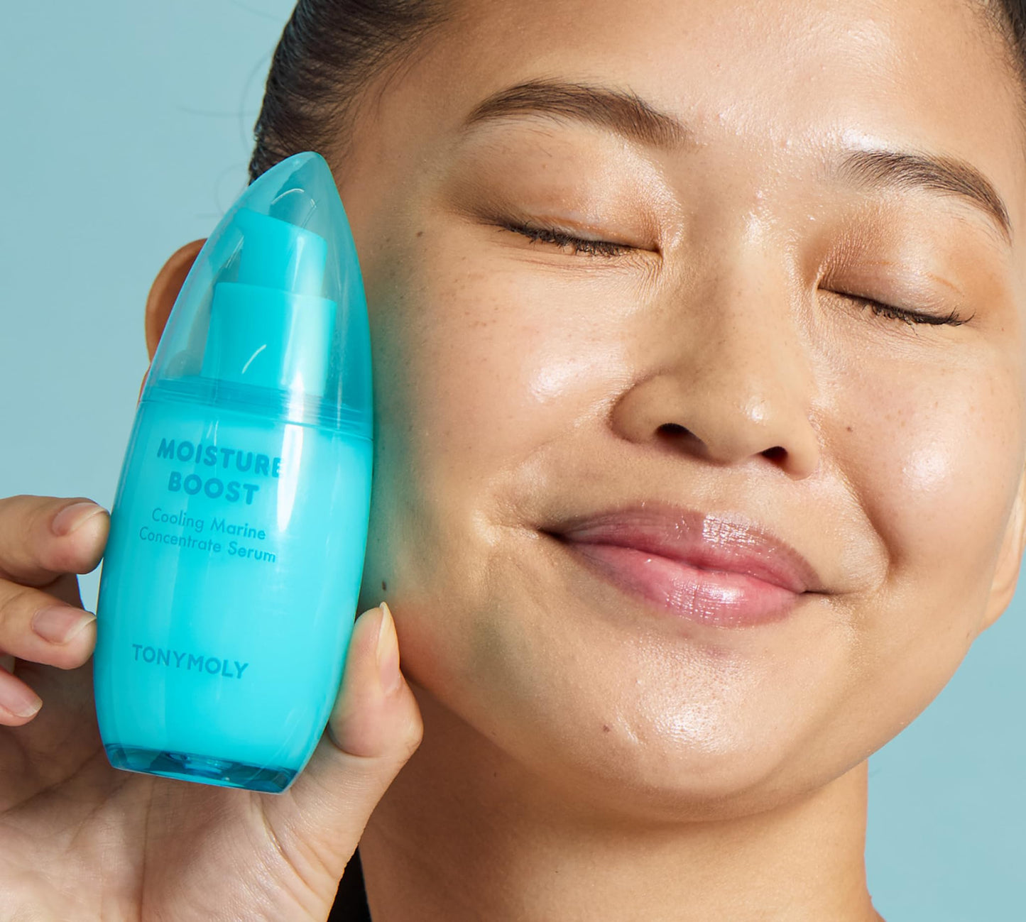 TONYMOLY Moisture Boost Cooling Marine Concentrate Serum, 3 oz.