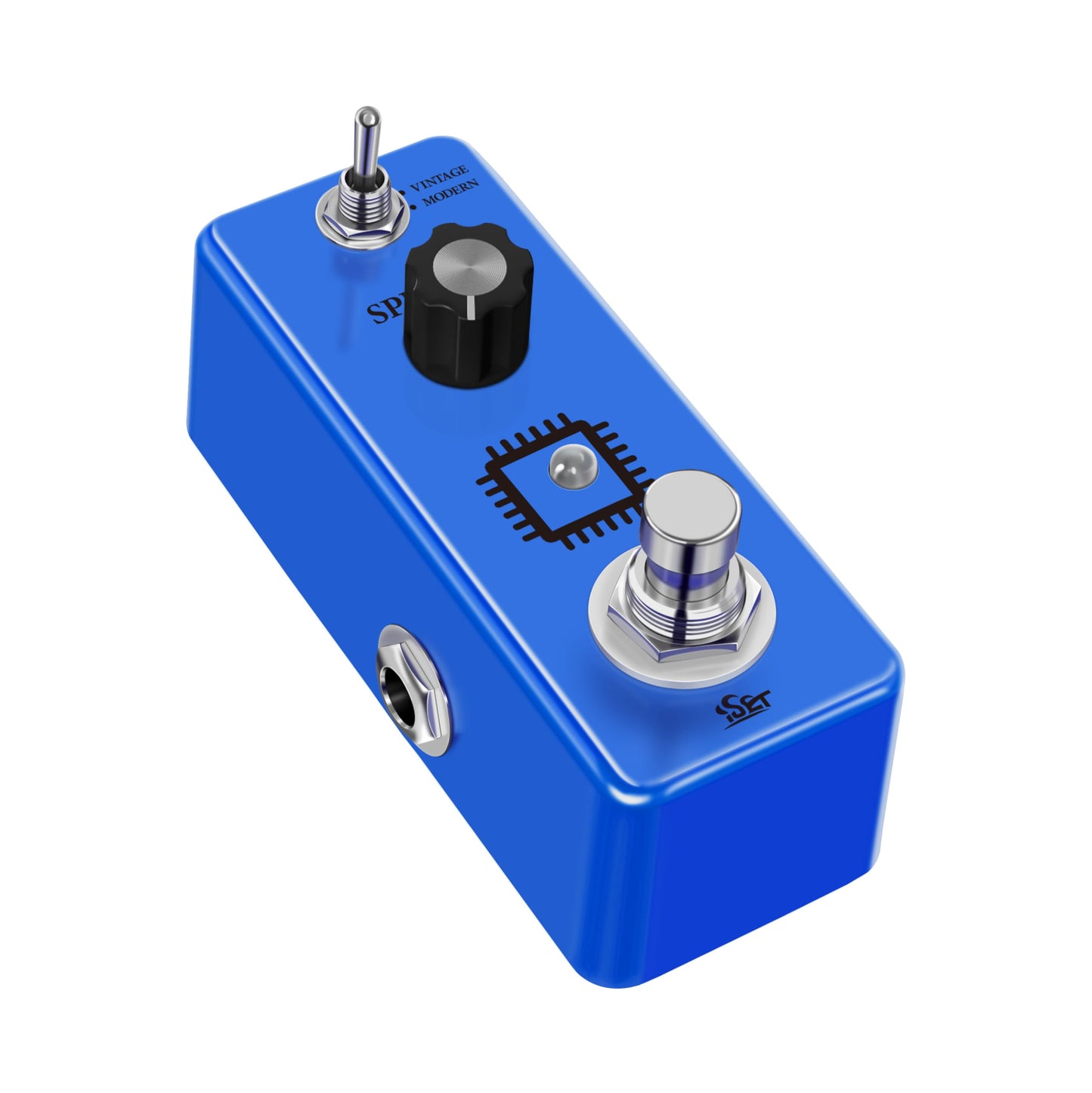 ISET Pedal de guitarra analógica Phaser para bajo de guitarra eléctrica True Bypass
