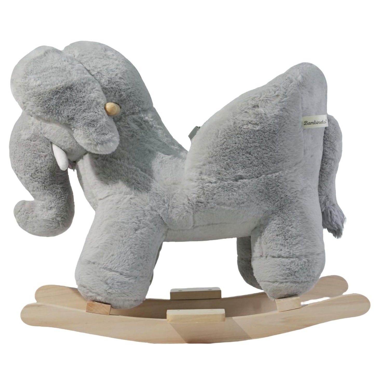 BAMBINETO Mecedora para Bebe Elefante de Peluche
