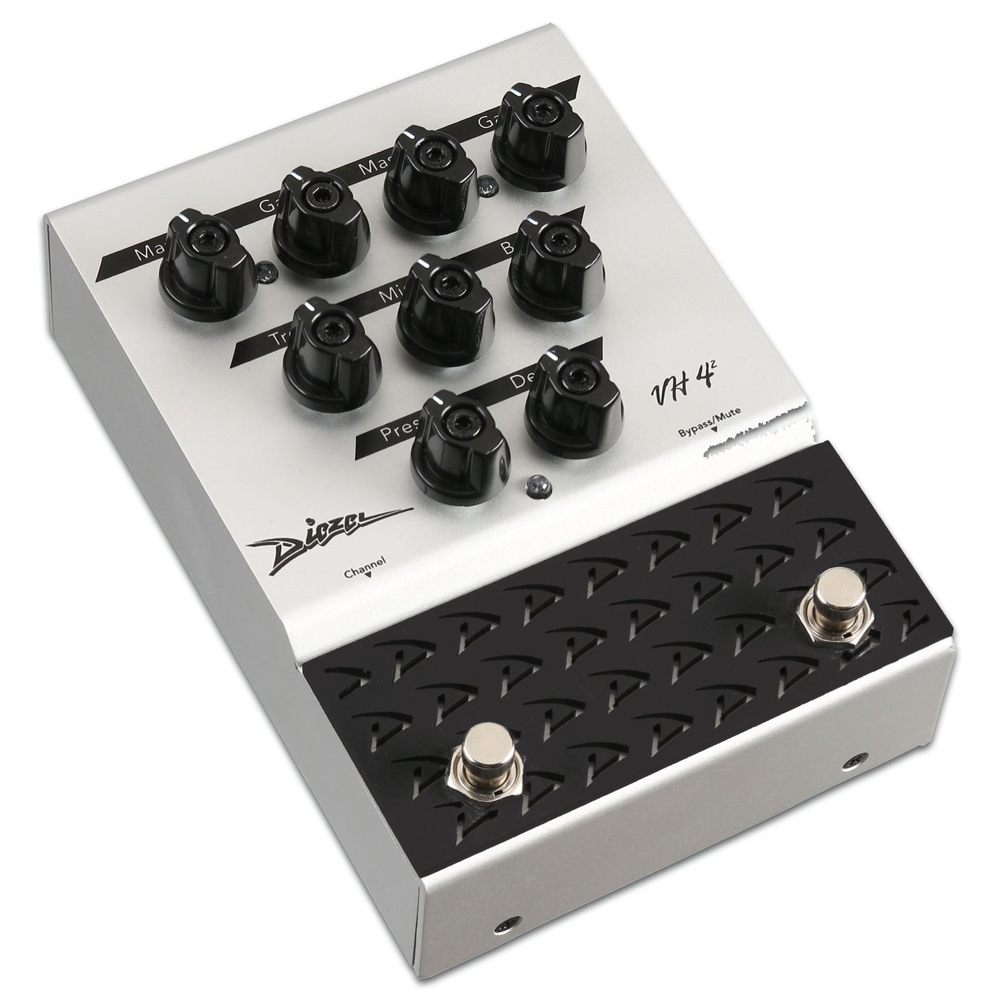 Diezel VH4-2 - Pedal de efectos de guitarra de distorsión y preamplificador de 2 canales