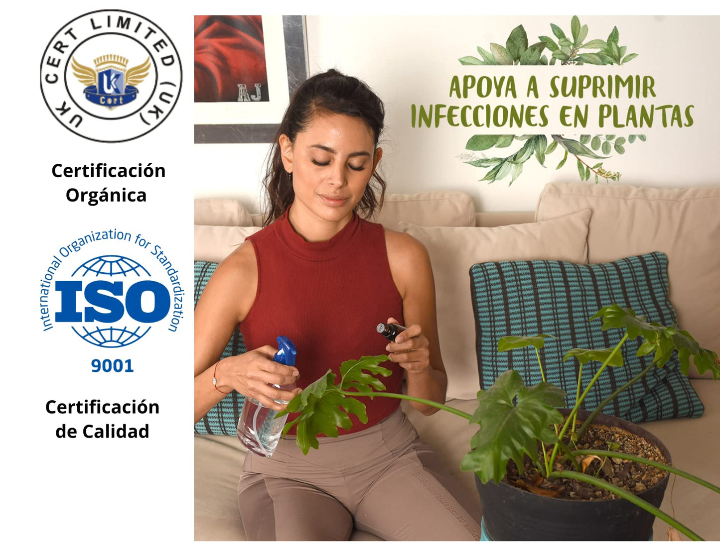 Aceite Esencial OLEUM VITAE Orégano 100% Puro y Orgánico 15ml