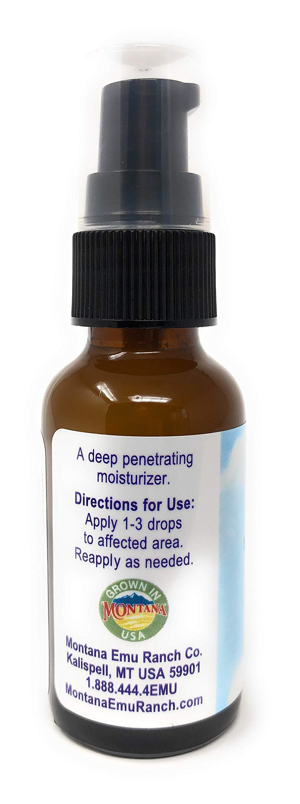 Montana Emu Ranch100% Pure Emu Oil Size 1oz by Emu Oil
