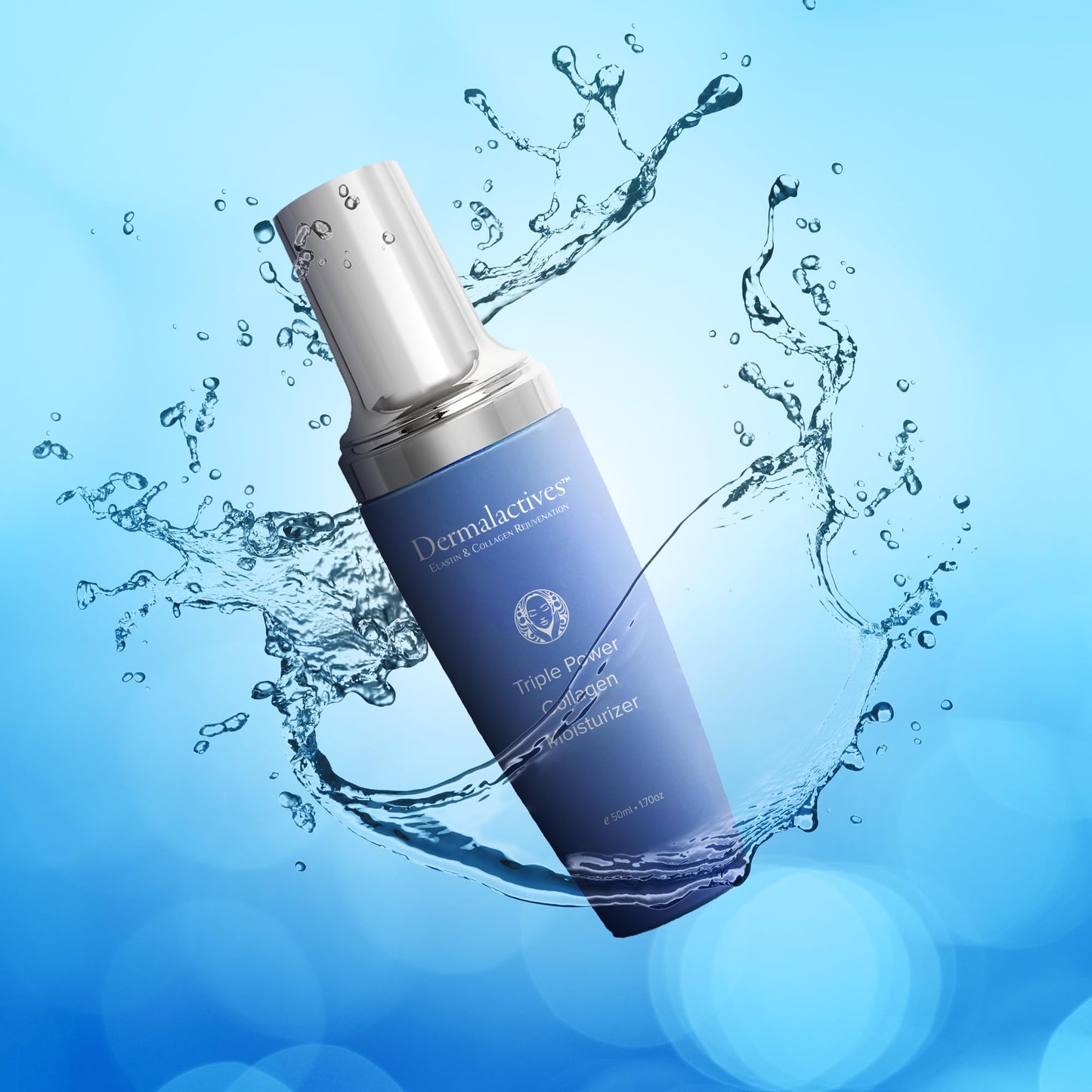 Dermalactives Crema Hidratante Purificadora De Colágeno De Triple Potencia Nutre Y Protege Perfectamente La Piel Del Daño Ambiental