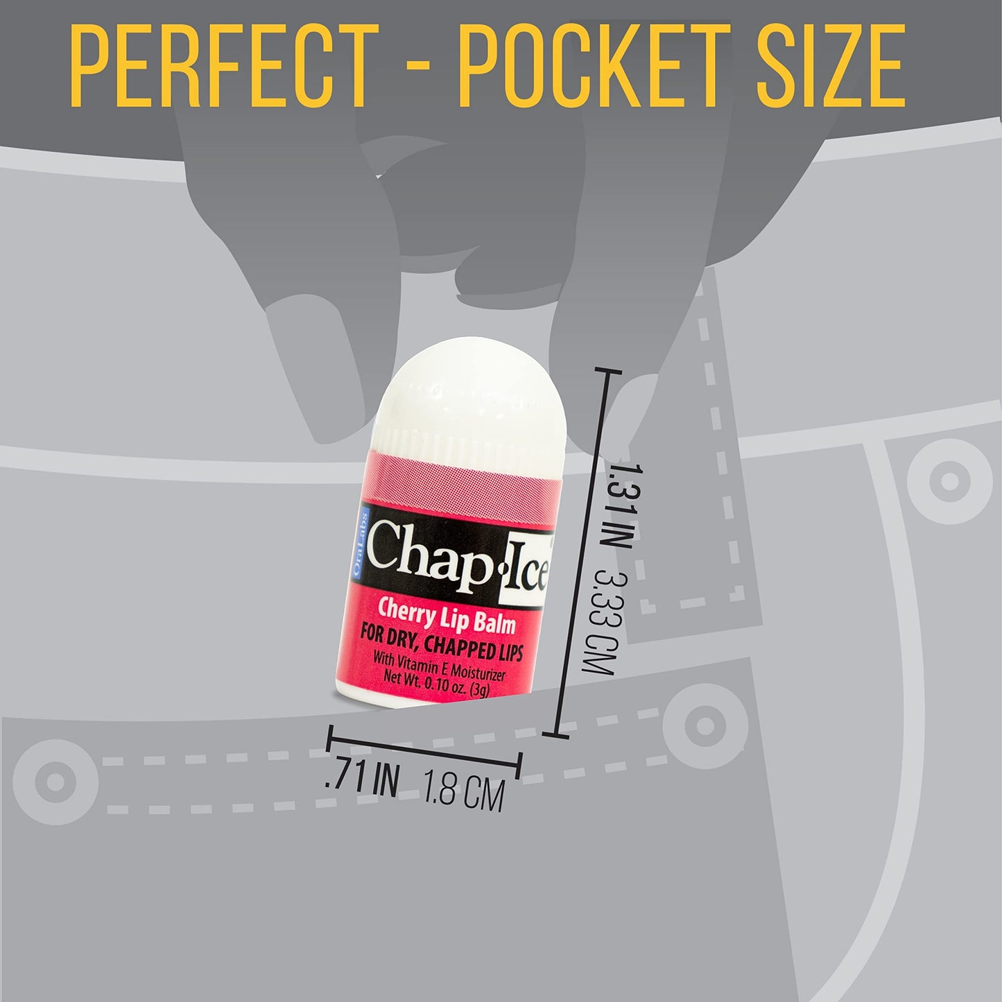 Chap Ice Mini Lip Balm Assorted Flavors 50 Count