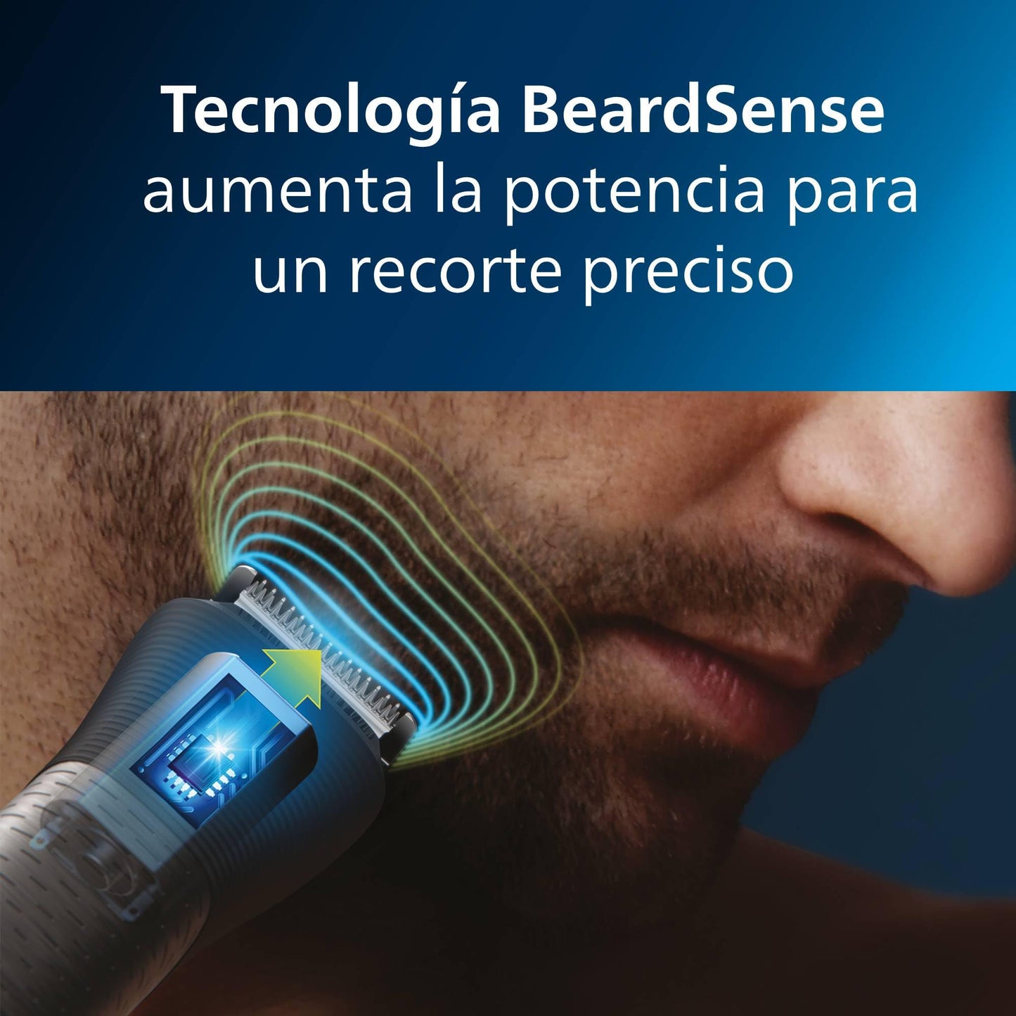 Philips Multigroom Series 7000 Recortador todo en uno para cara, cabello y cuerpo 15 pzas MG7950/15