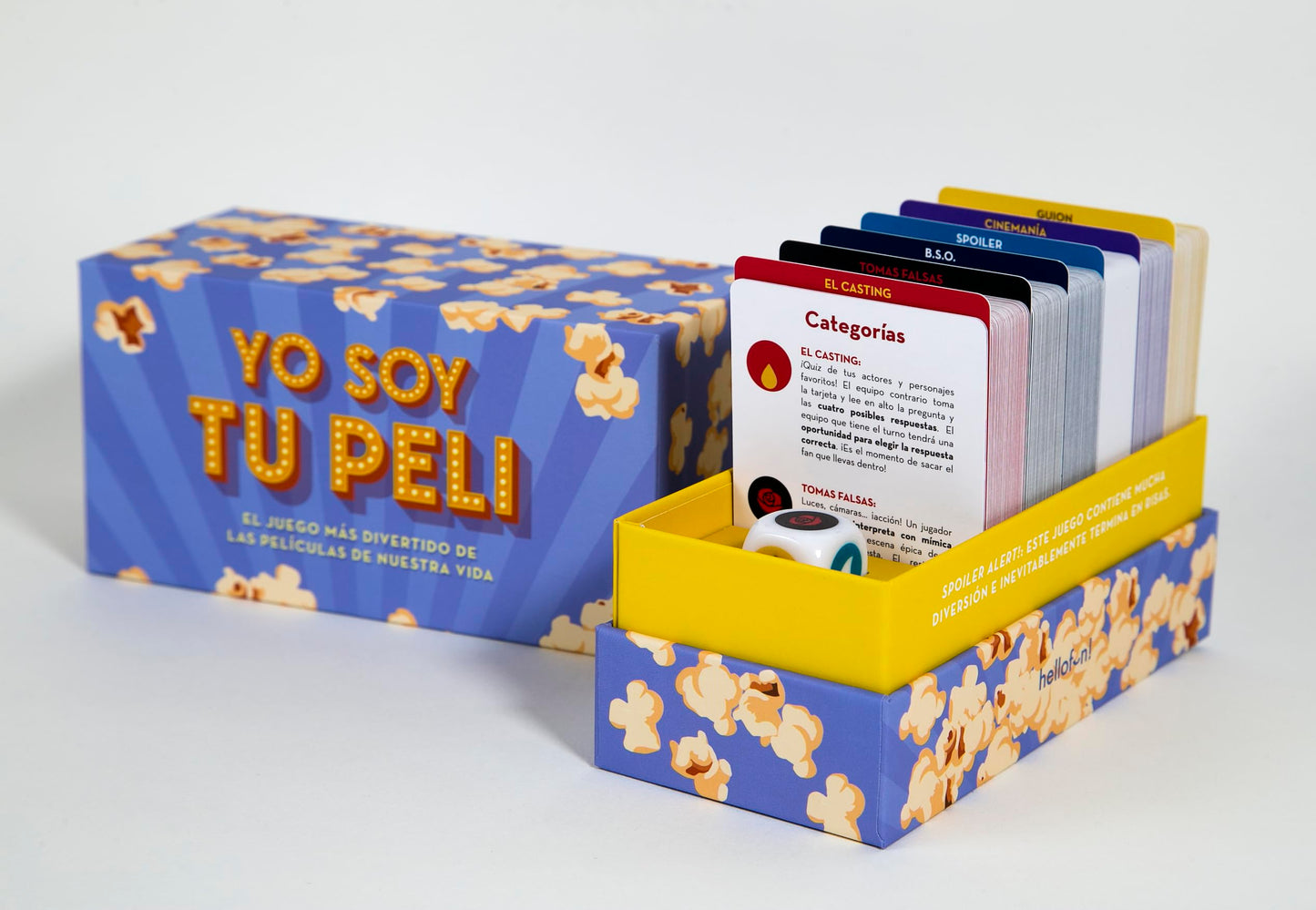 Hellofun! Yo soy tu peli, el Juego de Las películas de tu Vida. ¡Casi 200 Pruebas de películas para Actuar, tararear y divertirse como en el Cine!