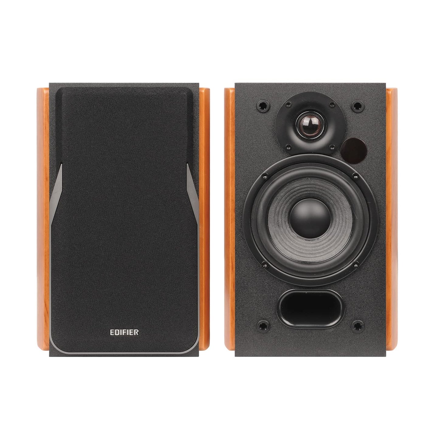 Altavoces de Estantería Edifier Grano de Madera Bluetooth Activos 2.0 42W RMS