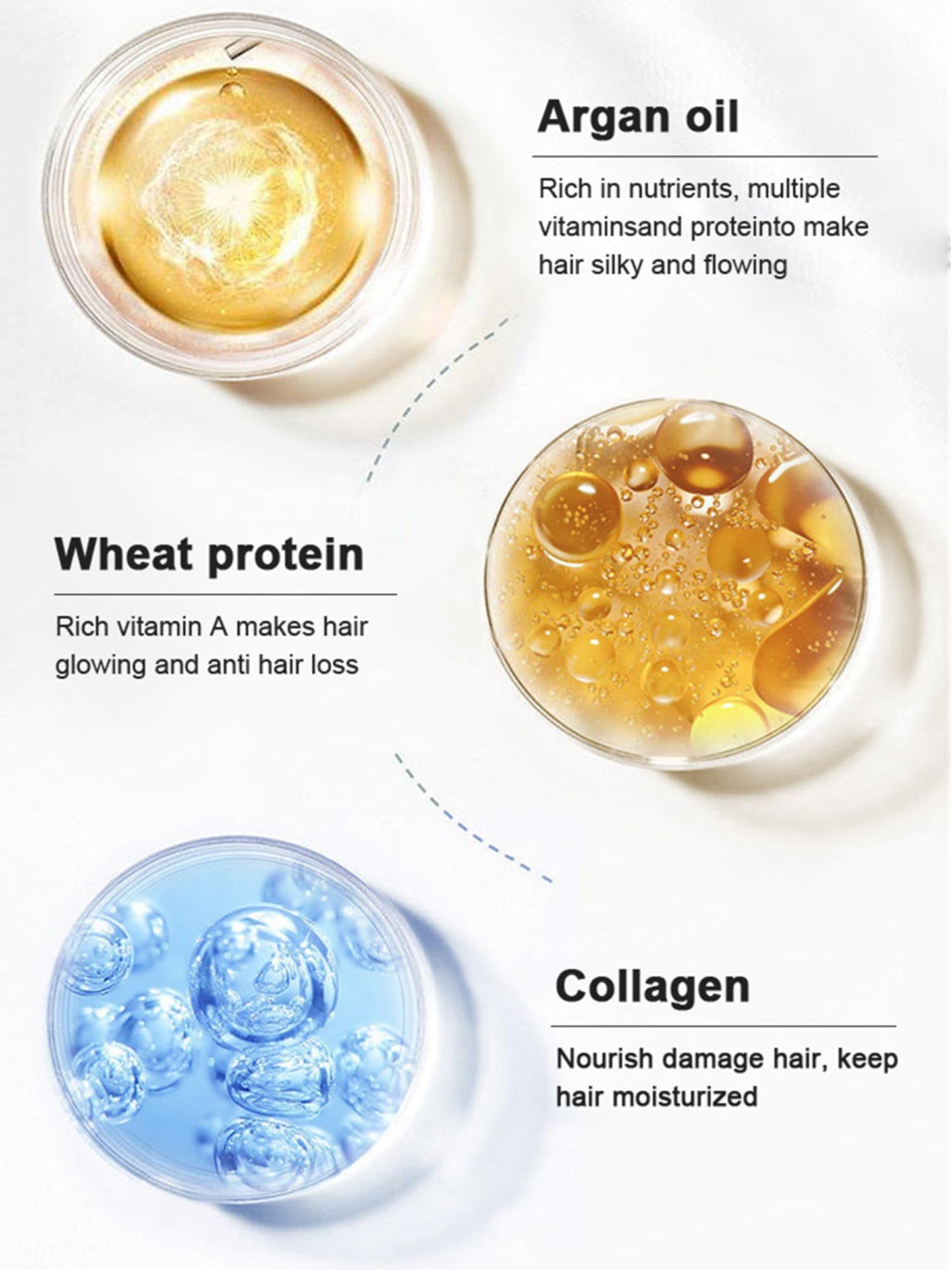 Hair Mask Karseell Collagen 16.9 OZ 500ml Deep Conditioner Coconut Oil Keratin Mask for Dry Damaged Hair Color Treated Hair Curly Hair Bleached Hair for All Hair Types