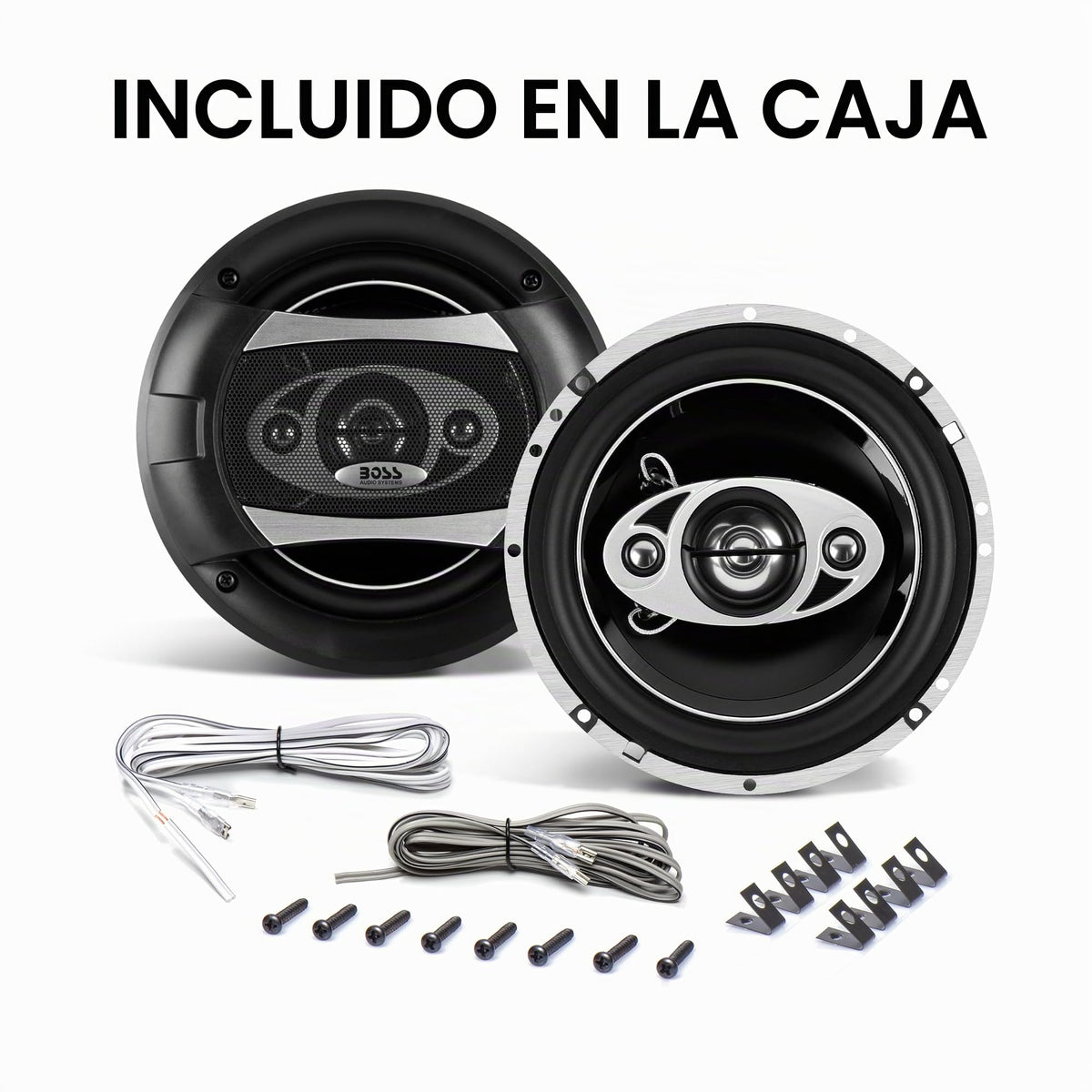 Parlantes para Automóvil Boss Audio Phantom 400 Vatios Serie Phantom de 4 Vías 6.5