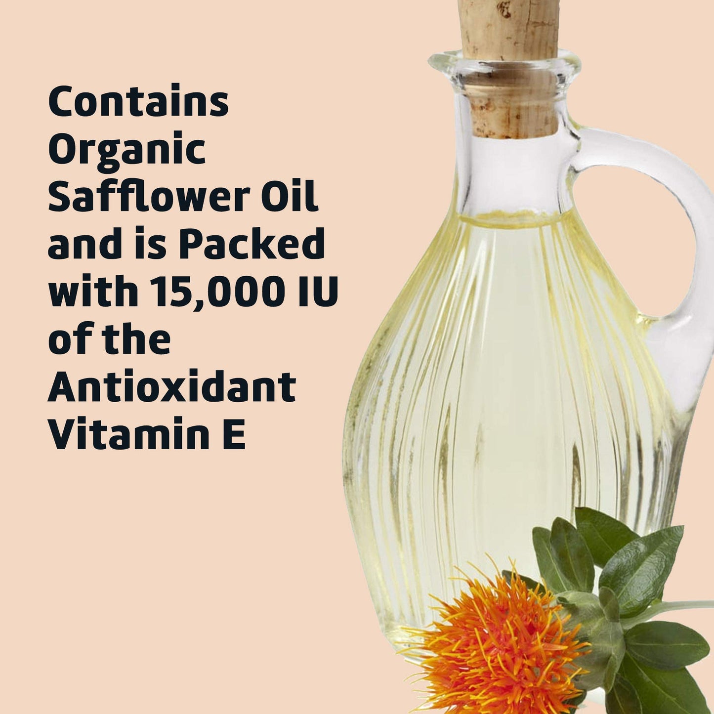De La Cruz Vitamina E Aceite 2.2 oz, Paquete con 2