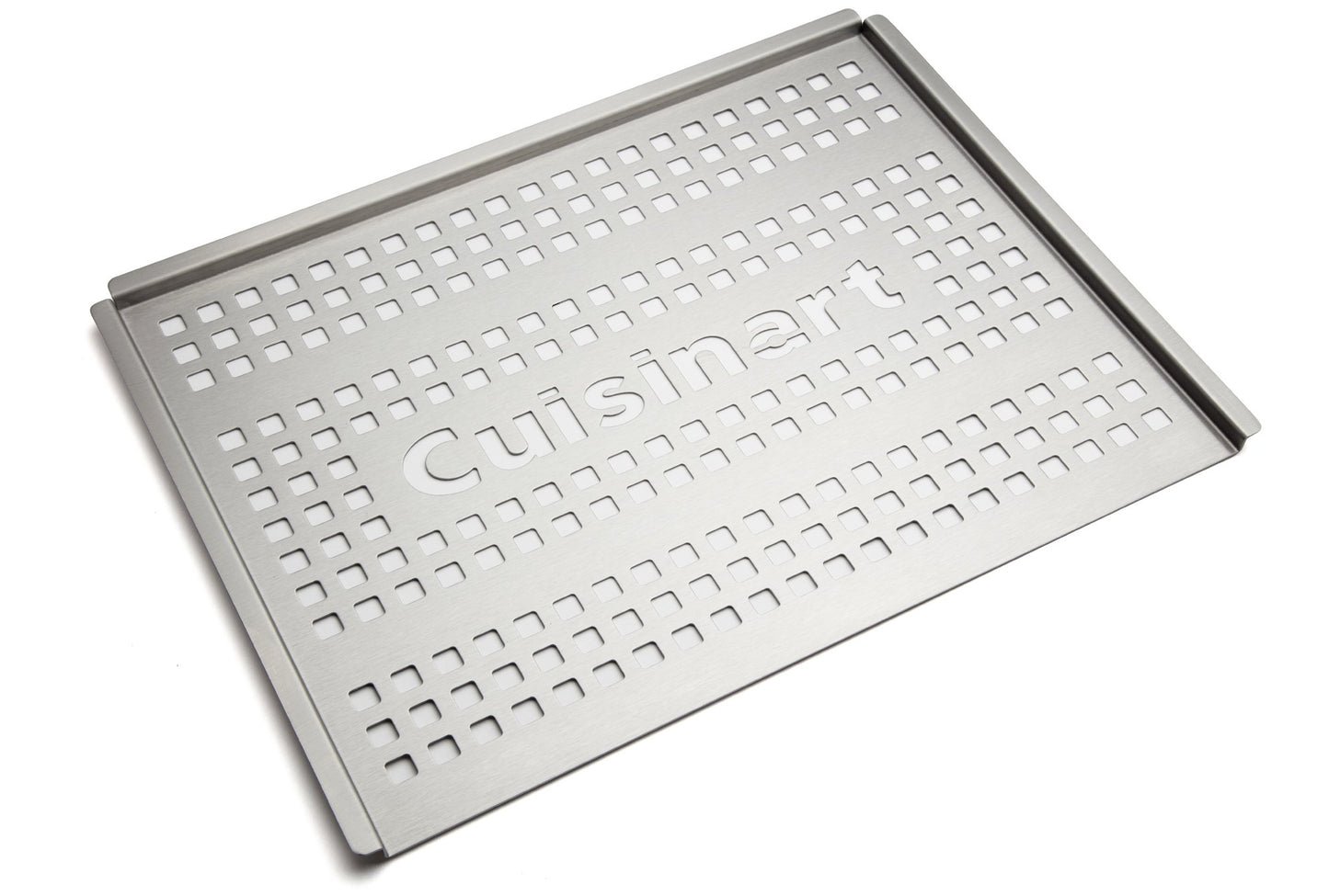 Cuisinar- Parrilla de Acero Inoxidable, Tapa de Parrilla de Acero Inoxidable, 12 x 16-Inch