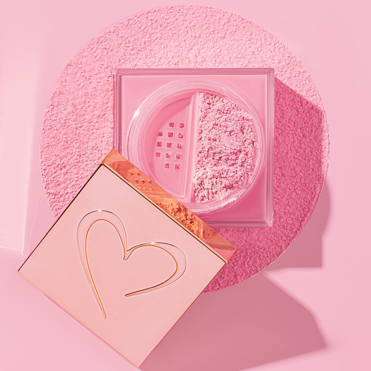 Polvo Fijador Traslucido Bye Filter Beauty Creations 3 tonalidades (PINK CLOUD)
