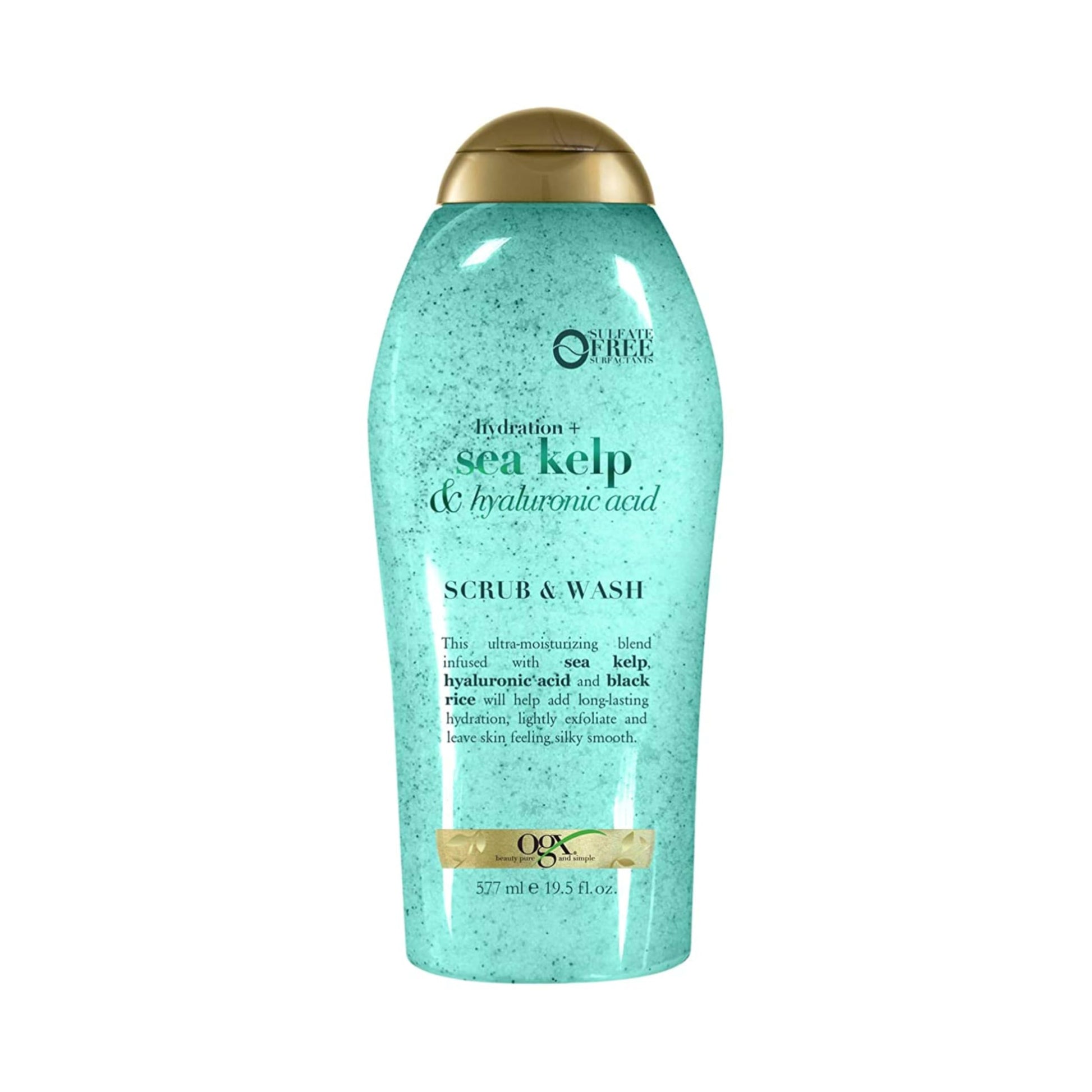 OGX, Body Wash Alga Marina y Ácido Hialurónico, 577 ml
