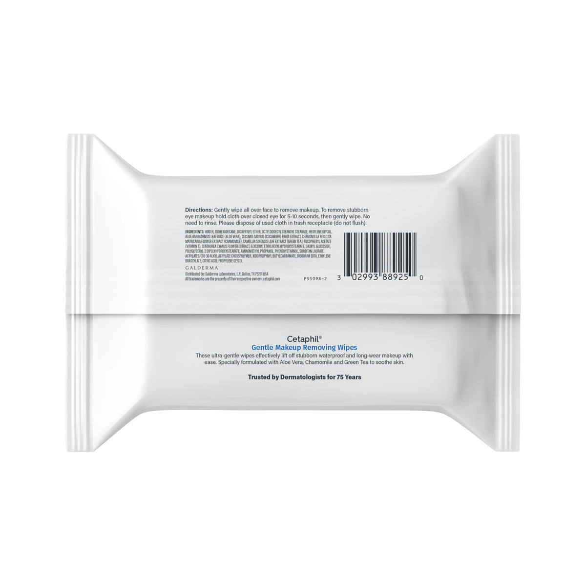 Cetaphil Cetaphil make-up wipes, 25 Unidades