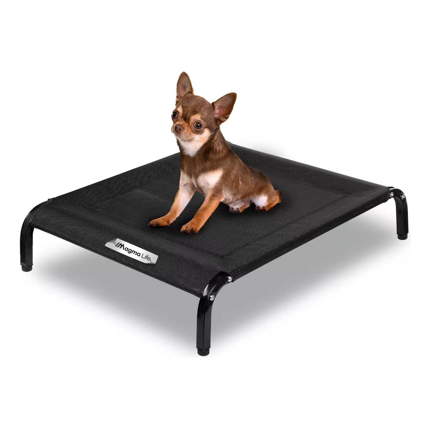 MAGMALIFE Cama para Perro, Cama Elevada con Malla Lavable y Transpirable, Antideslizante, Apto para Usarse en Interior y Exterior, Cama Tipo Hamaca para Perro o Gato
