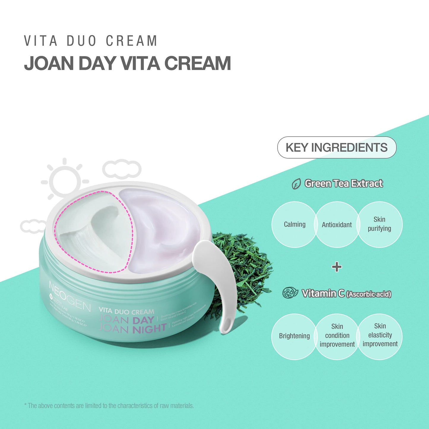 NEOGEN VITA DUO CREAM JOAN DAY JOAN NIGHT (NEOGEN & JOAN KIM COLLABORATION)