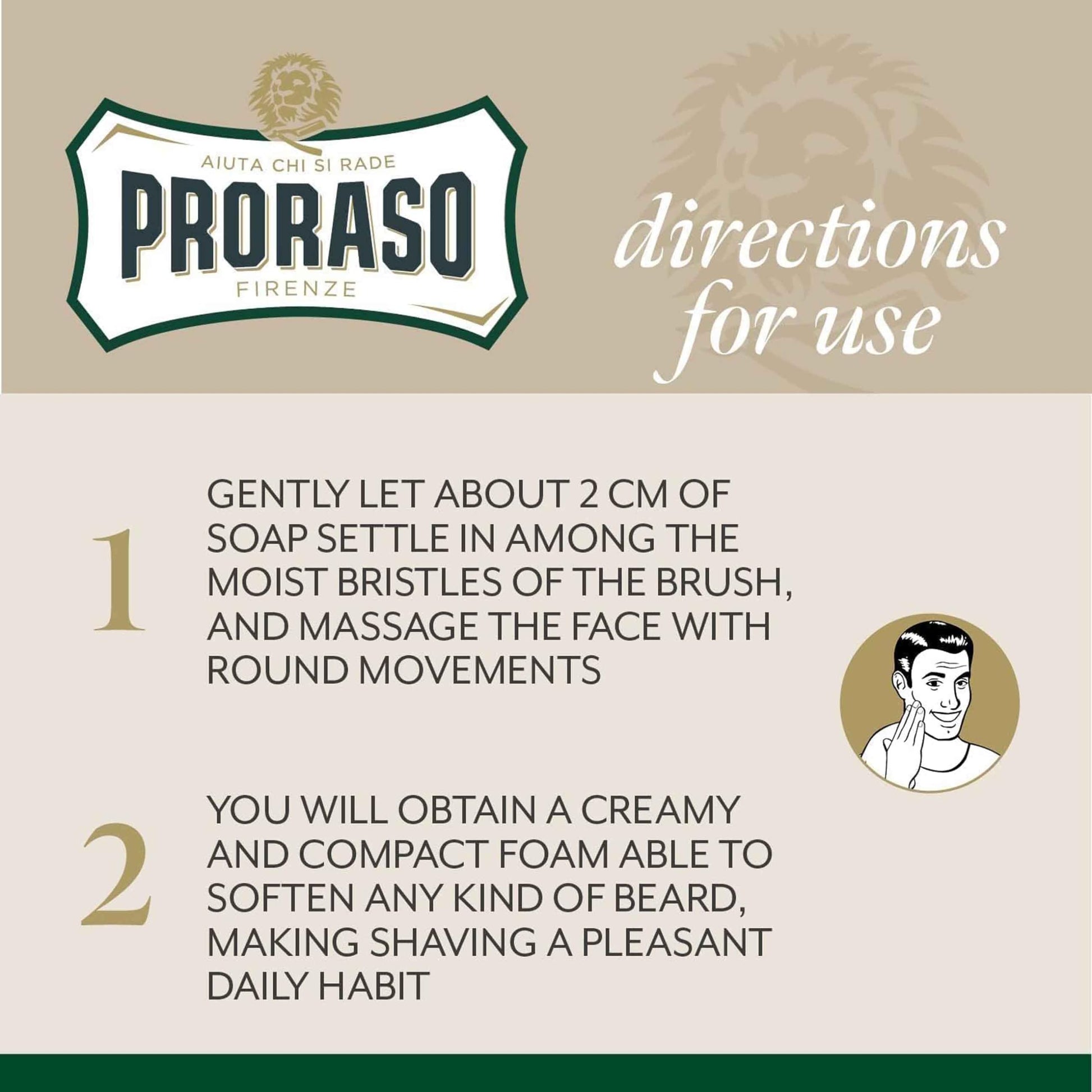 Proraso Crema de Afeitar en Tubo Eucalipto y Mentol Refrescante