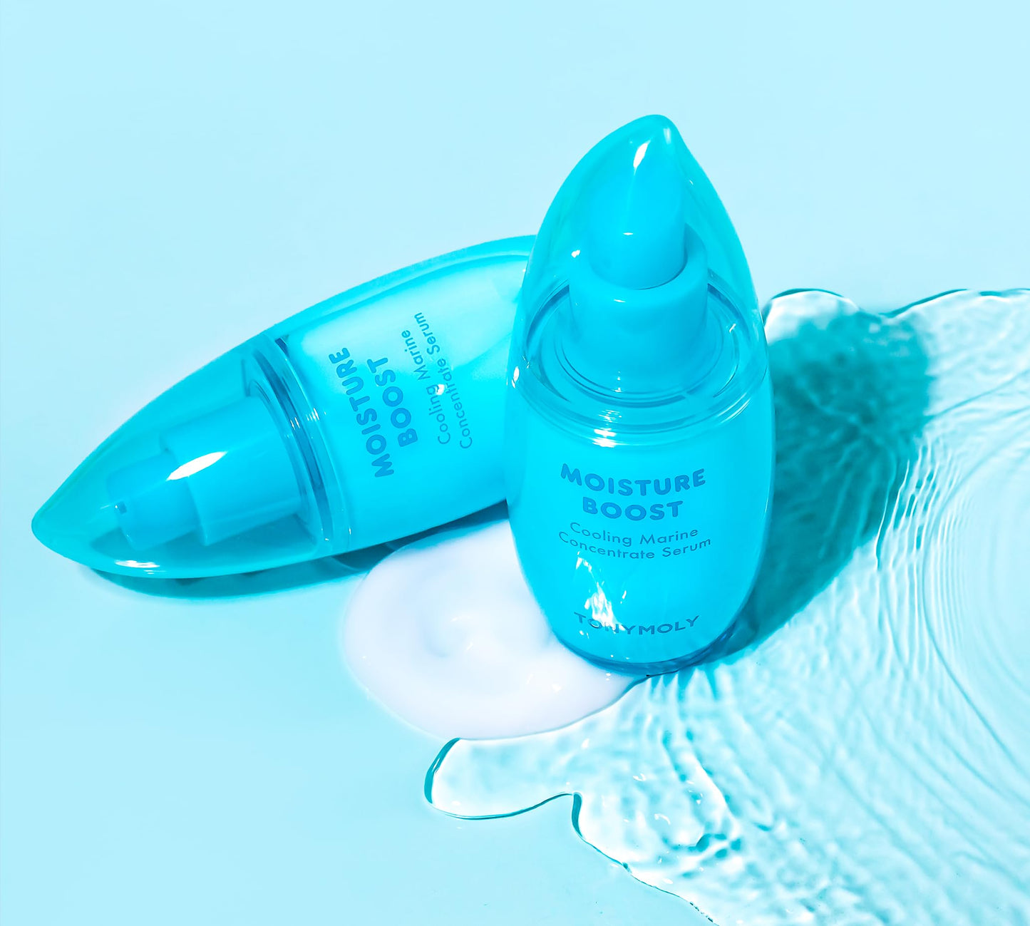TONYMOLY Moisture Boost Cooling Marine Concentrate Serum, 3 oz.