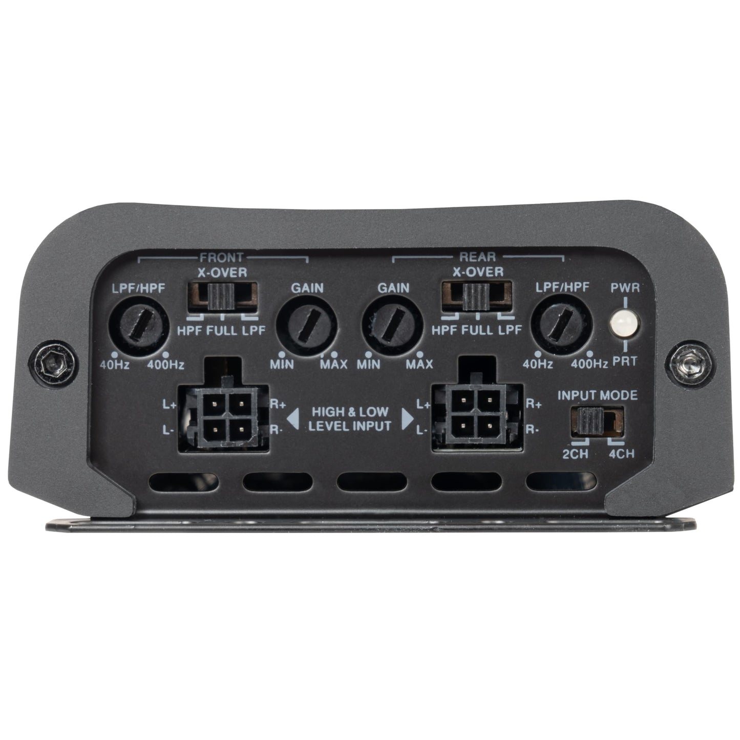 Amplificador Micro de 4 Canales NVX VADM4 400W RMS Clase D para Automóvil/Marino/Deportes Motorizados