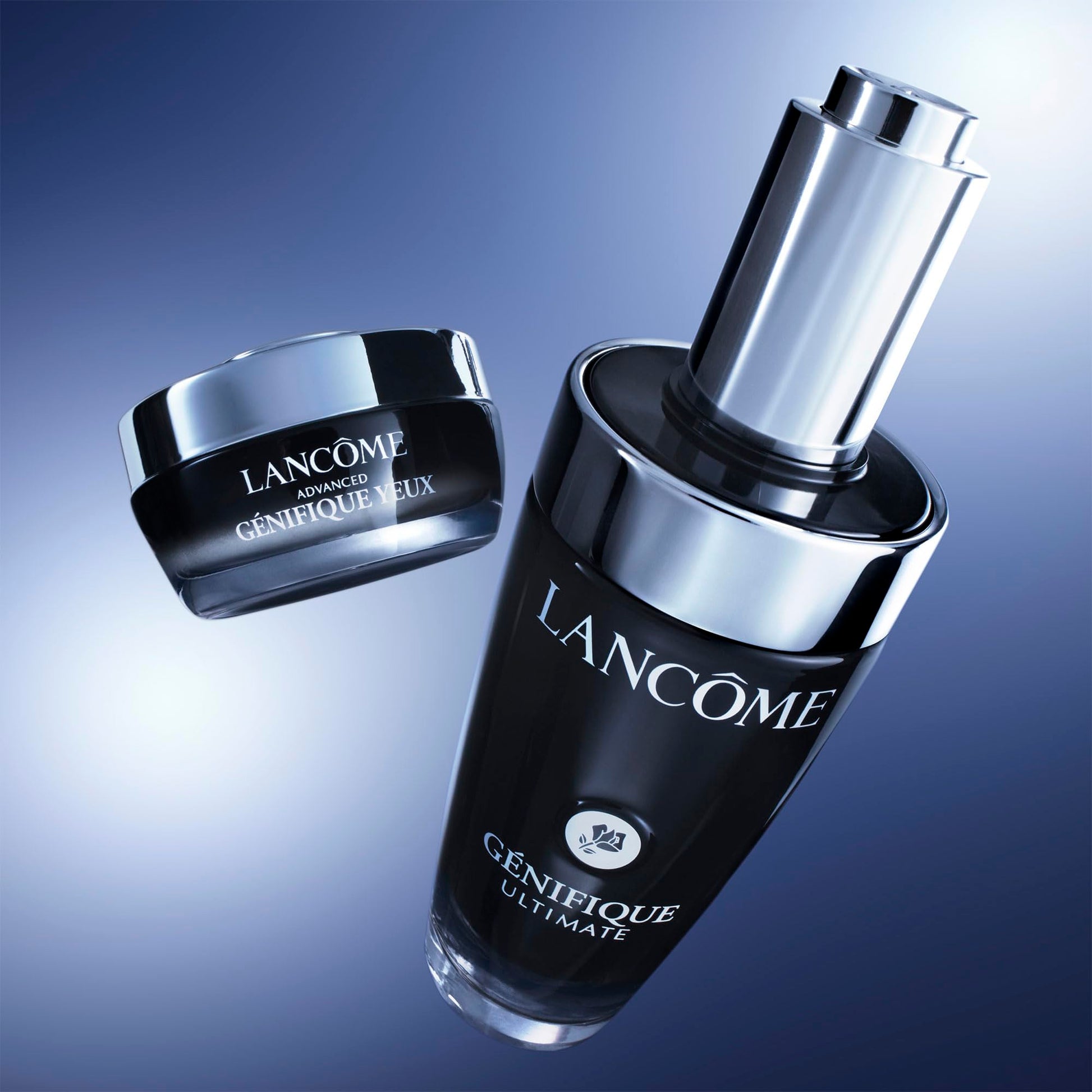 Lancôme, Génifique Ultimate, Suero Facial Reparador Anti Signos de la Edad, Piel Visiblemente Reparada, Con Ácido Hialurónico, Beta Glucano y Extracto de Regaliz, 30 ml