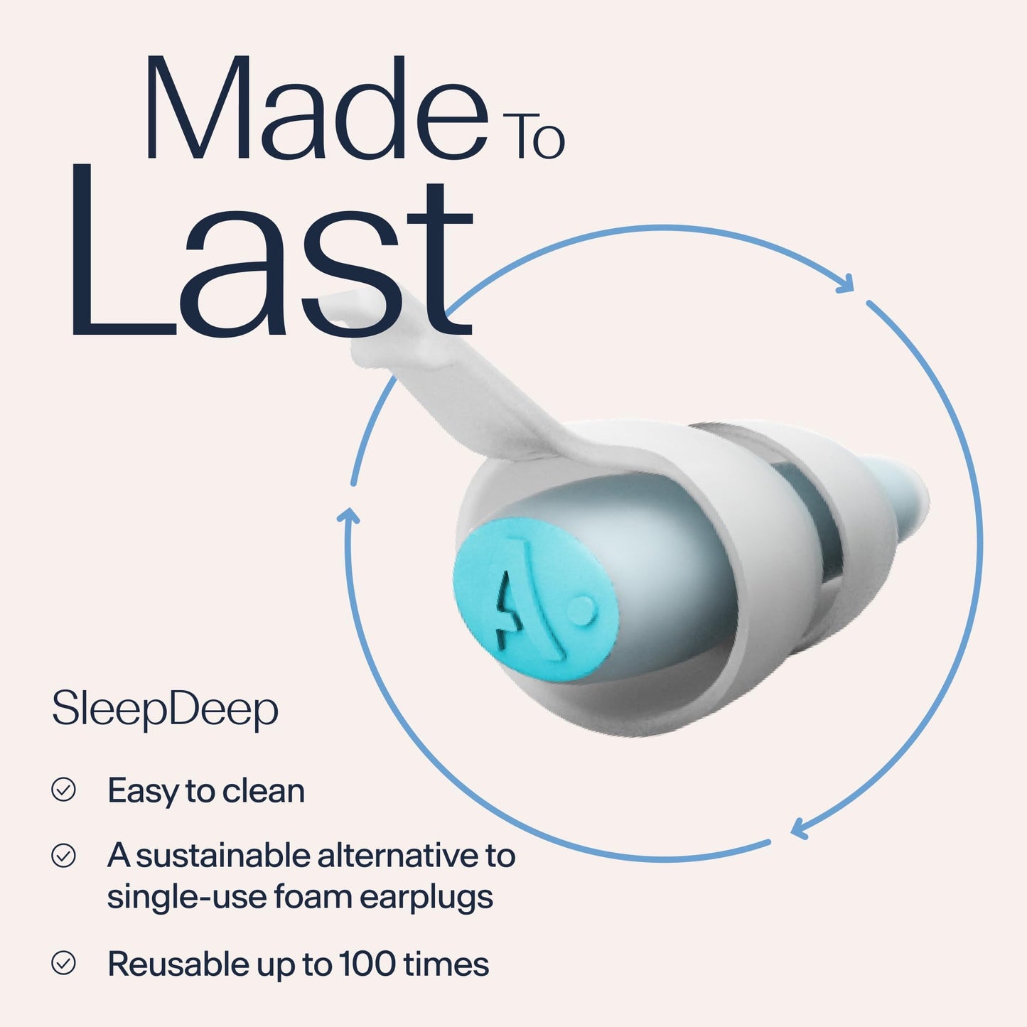 Alpine SleepDeep Tapones de Oídos para Dormir. Tapones de Dormir Ovalados 3D con Gel Supresor de Ruido. Filtros Suaves para Dormir de Lado. Reducen el Sonido de los Ronquidos. 1 Par Reutilizable