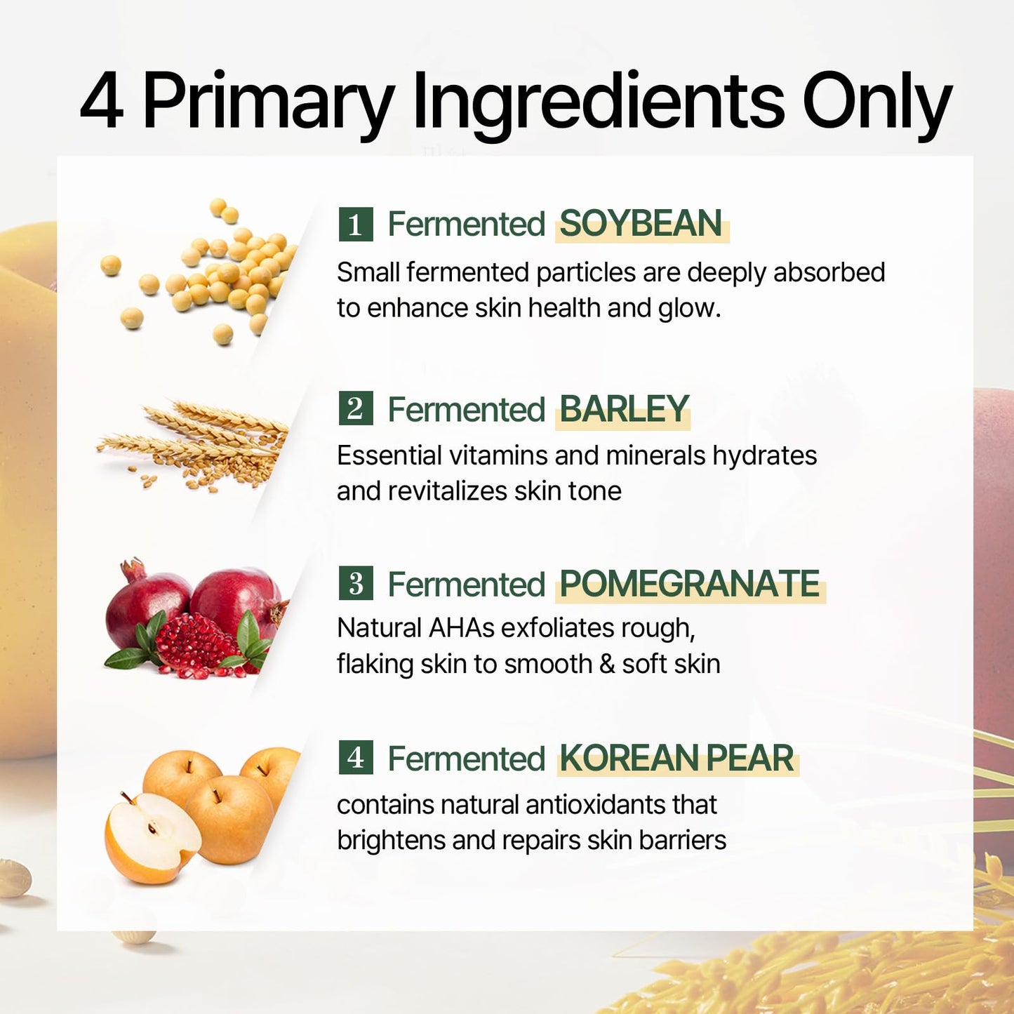 Suero Facial Mixsoon Soya Natural Hidratación Nutritiva Piel