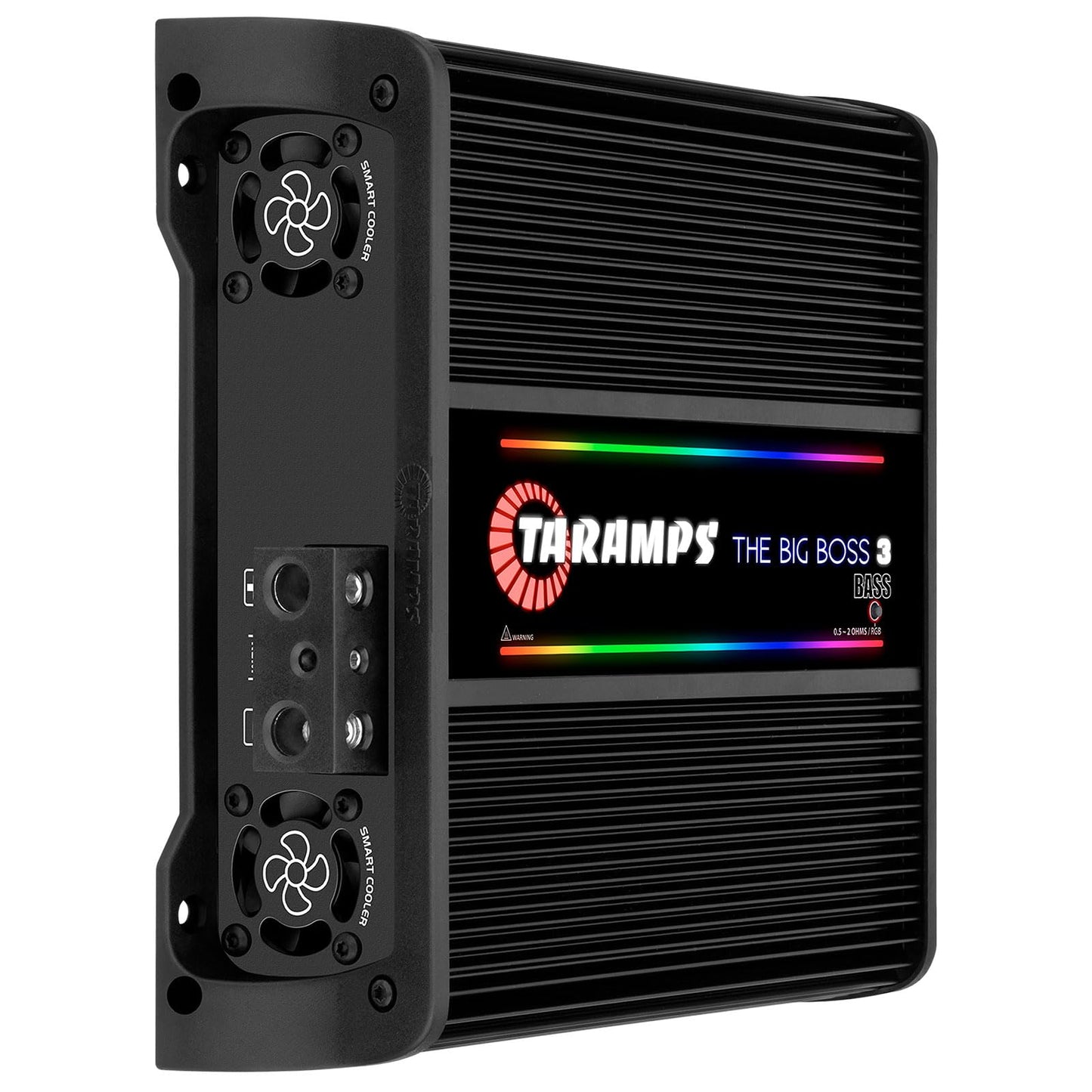Amplificador Taramp's Negro Multiimpedancia Monobloque Clase D para Coche