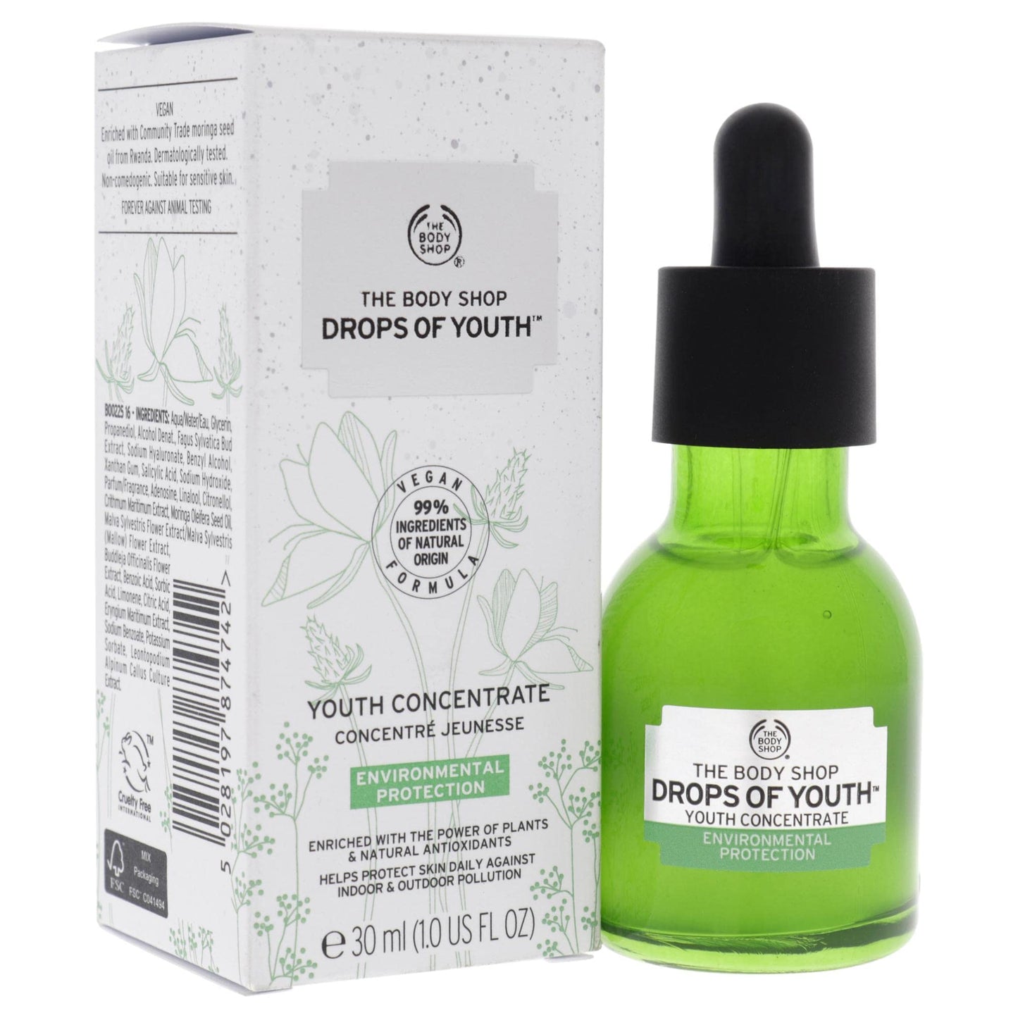 The Body Shop New Nutriganics Drops of Youth, 1 Fluid Ounce