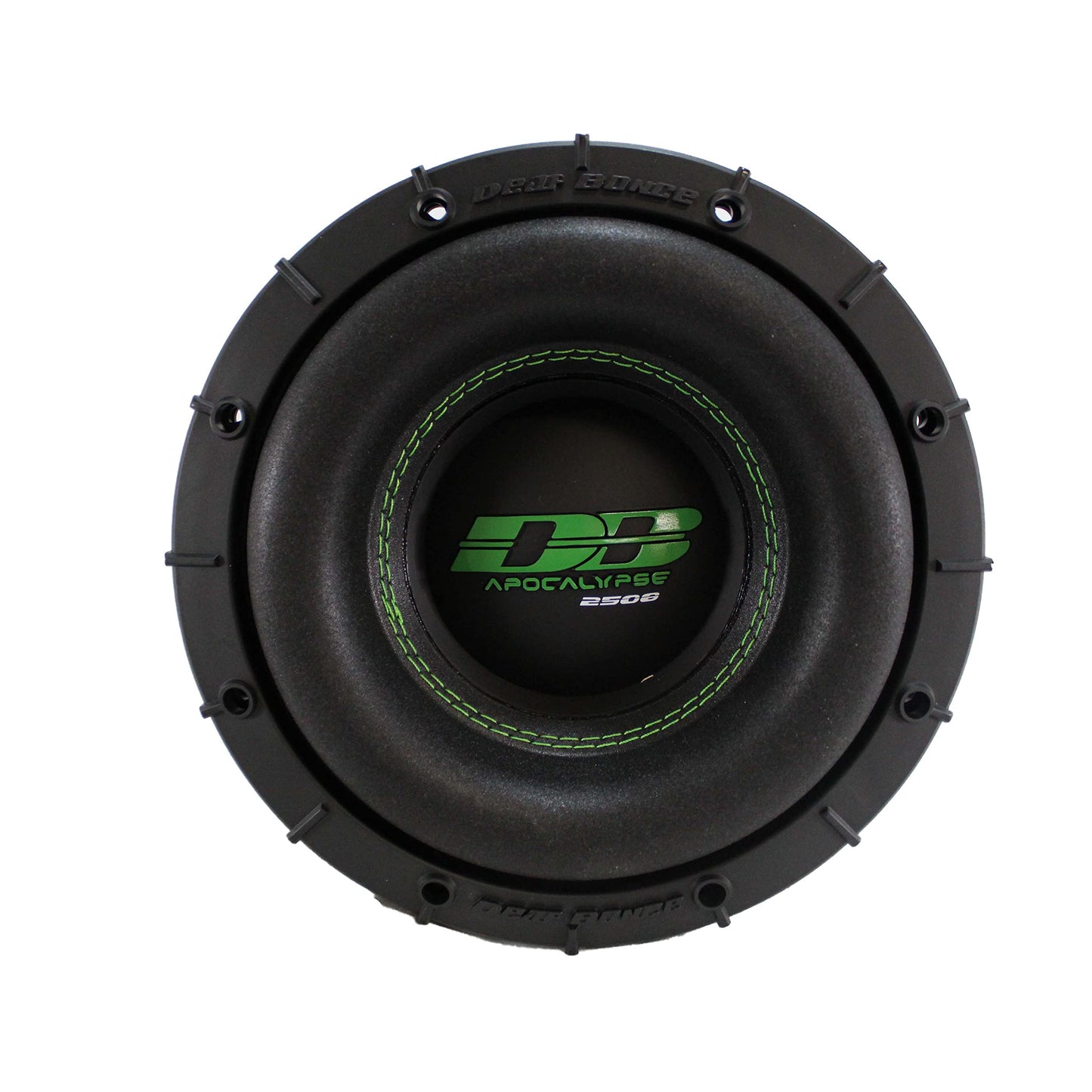 Deaf Bonce SA2508-D1 - Subwoofer de graves dual de 1 ohmio, 800 W RMS, Negro - para coche, Diseño compacto