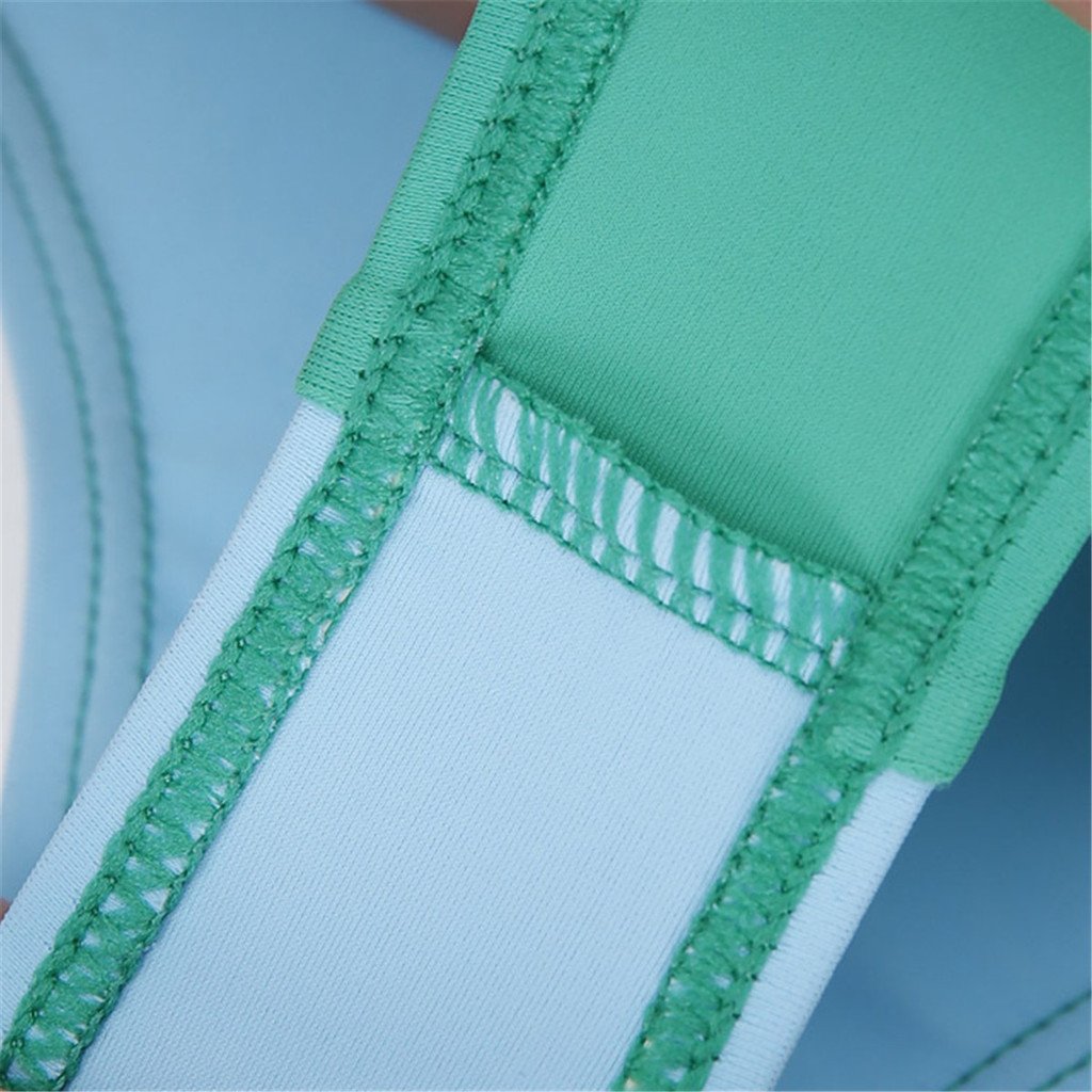 ELUCKFACE Traje de baño Flotante para bebés y niños, de una Sola Pieza, flotabilidad para niñas y niños de 1 a 8 años, Verde, 3 Años/4 Años