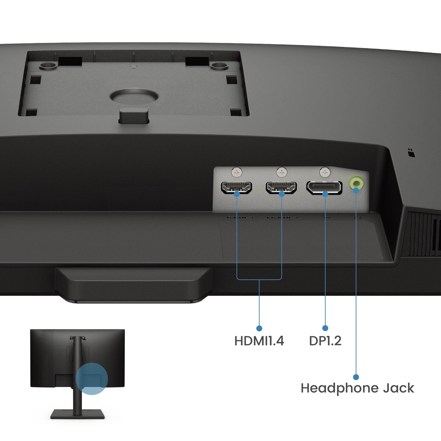 BenQ GW2490T - Monitor de computadora de 24 Pulgadas, 100 Hz, FHD 1920 x 1080p, IPS | Tecnología de Cuidado de los Ojos, luz Azul Baja, antideslumbrante, Brillo Adaptable, Altura e inclinación