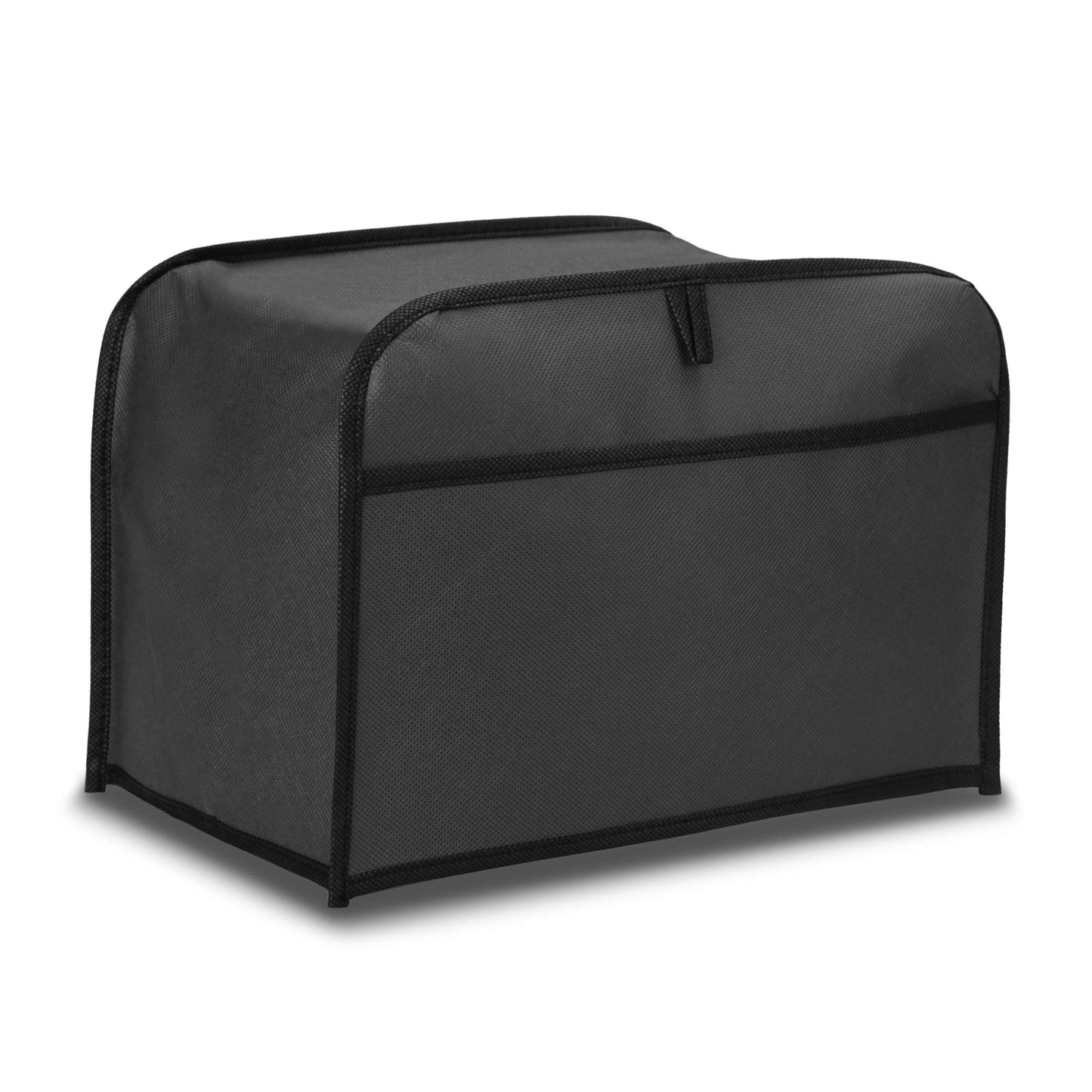 kwmobile Funda Compatible con Tostadora de 2 rebanadas - Cubierta Protectora Antipolvo para tostadora - En Gris Oscuro