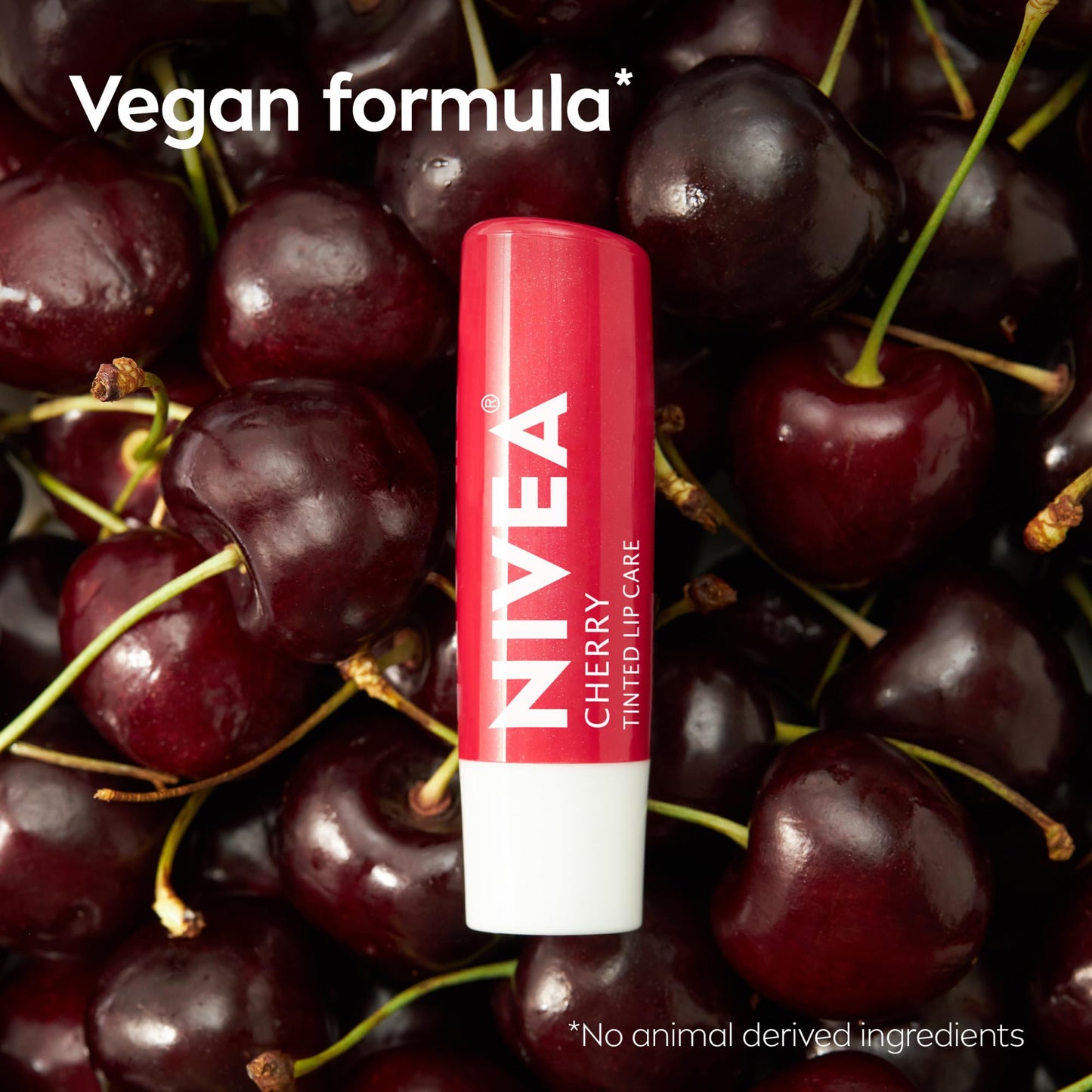Bálsamo Labial NIVEA Cherry Tintado para Labios Hermosos y Suaves Pack 4 Pieza