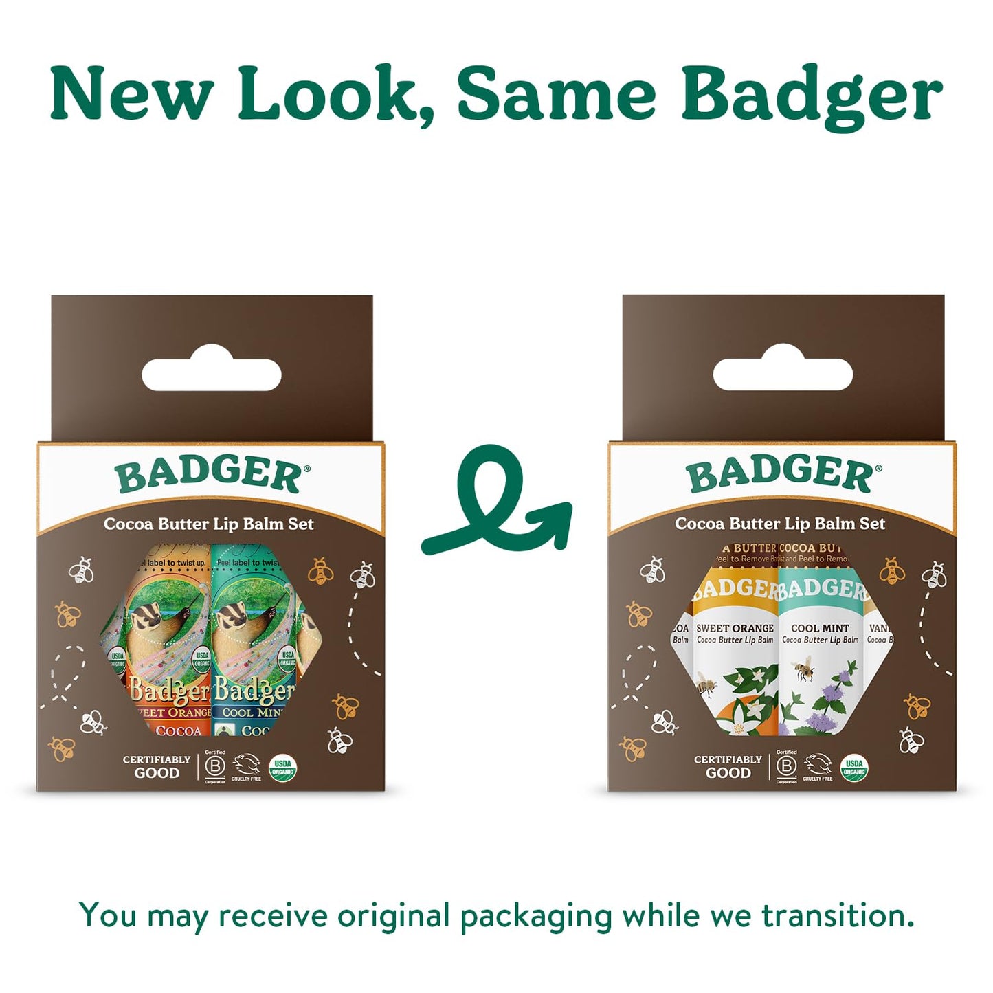Fair Trade Cocoa Butter Lip Balm Four Pack