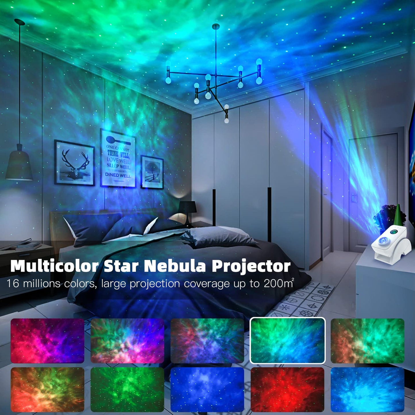 Proyector Inteligente Star Galaxy Square