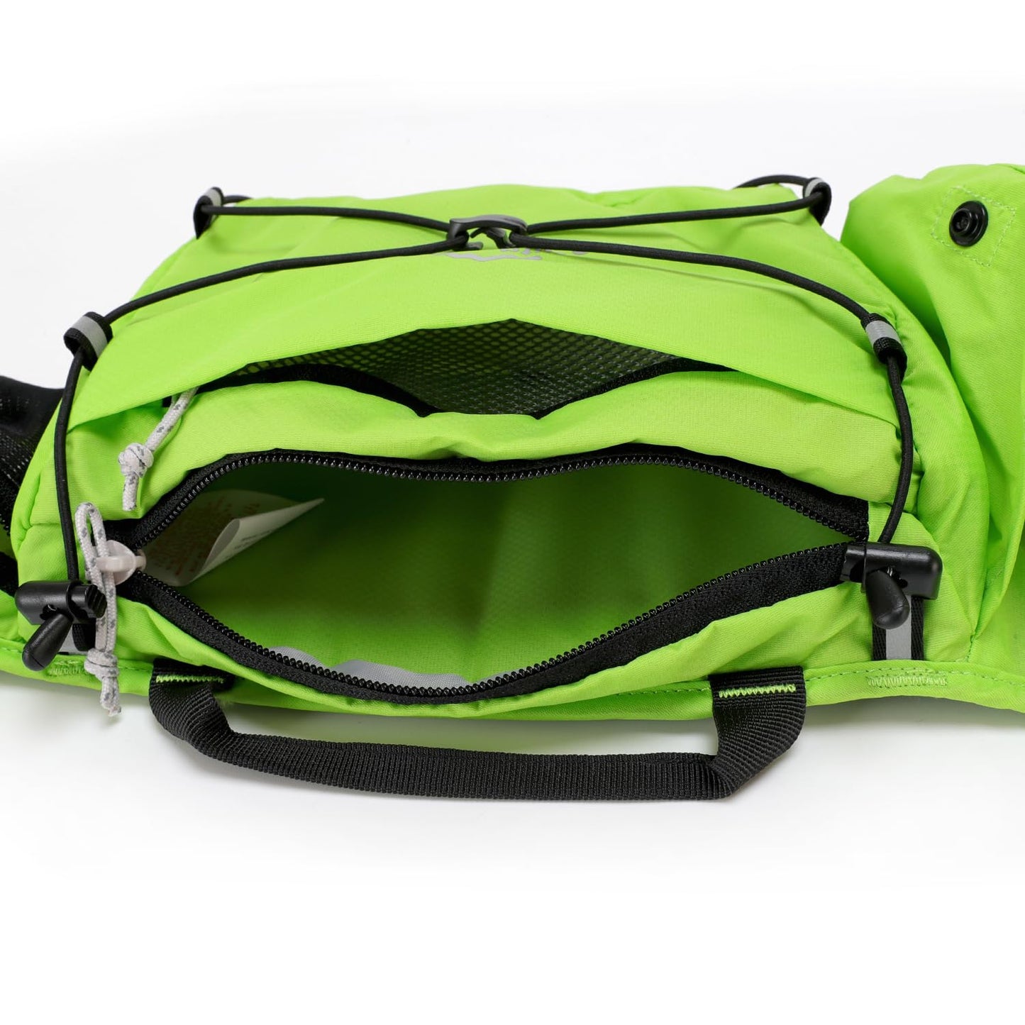 INOXTO - Riñonera delgada para correr para mujeres y hombres, paquete de cintura deportiva con botella de agua de 300 ml para correr, caminar, ciclismo, senderismo y correr, cinturón reflectante para