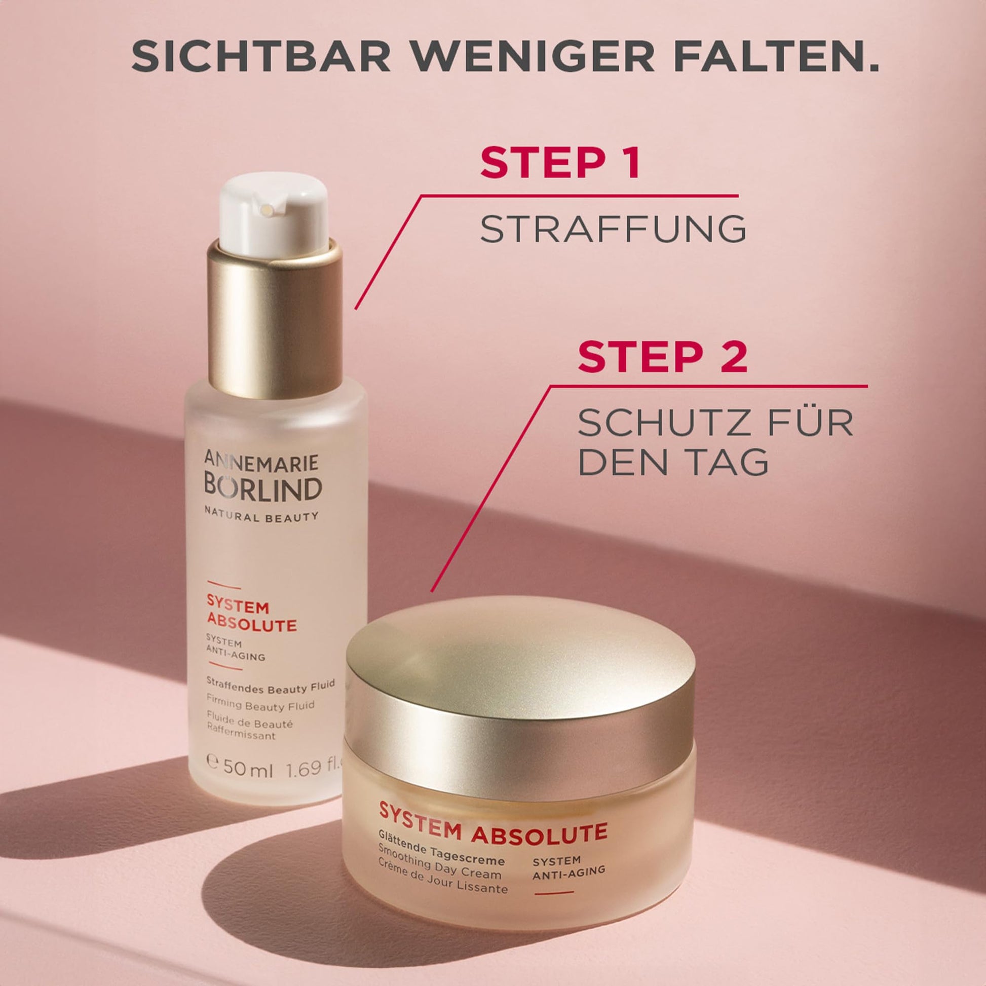 Crema de Día Antienvejecimiento System Absolute de Annemarie Borlind - 50 ml. ¡Reduce arrugas y rejuvenece la piel! Ideal para combatir signos de la edad. Compra online.