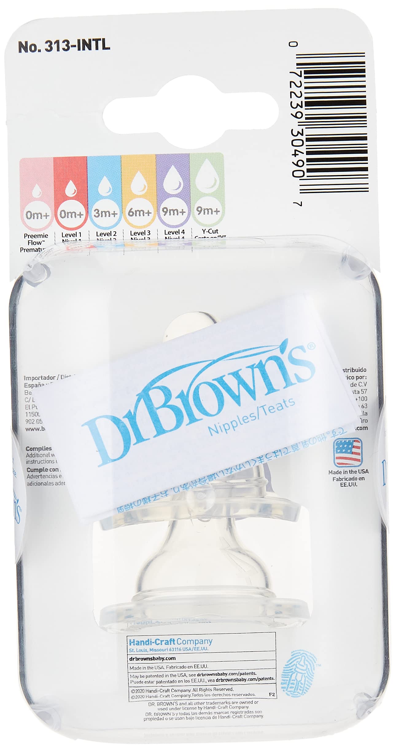 Tetina Nivel 4 Dr Brown's Estandar