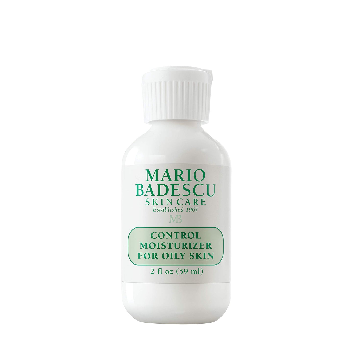 Mario Badescu Control hidratante facial para mujeres y hombres con acabado mate, hidratante facial ideal para pieles grasas o sensibles, crema facial hidratante ligera y no grasa, 59 ml