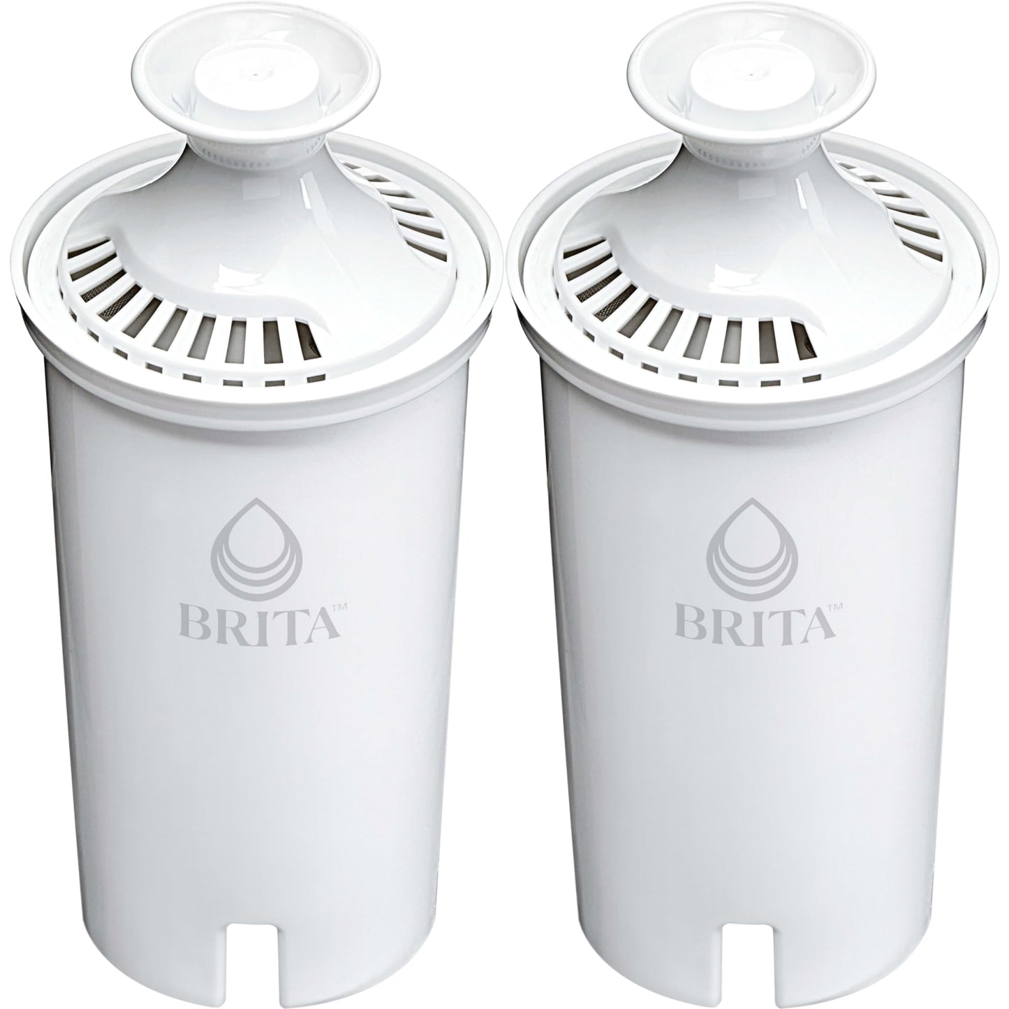 Brita Longlast Filtro de agua, filtros de repuesto de larga duración para jarras y dispensadores, Estándar, 2ct, 2ct, 1, 2