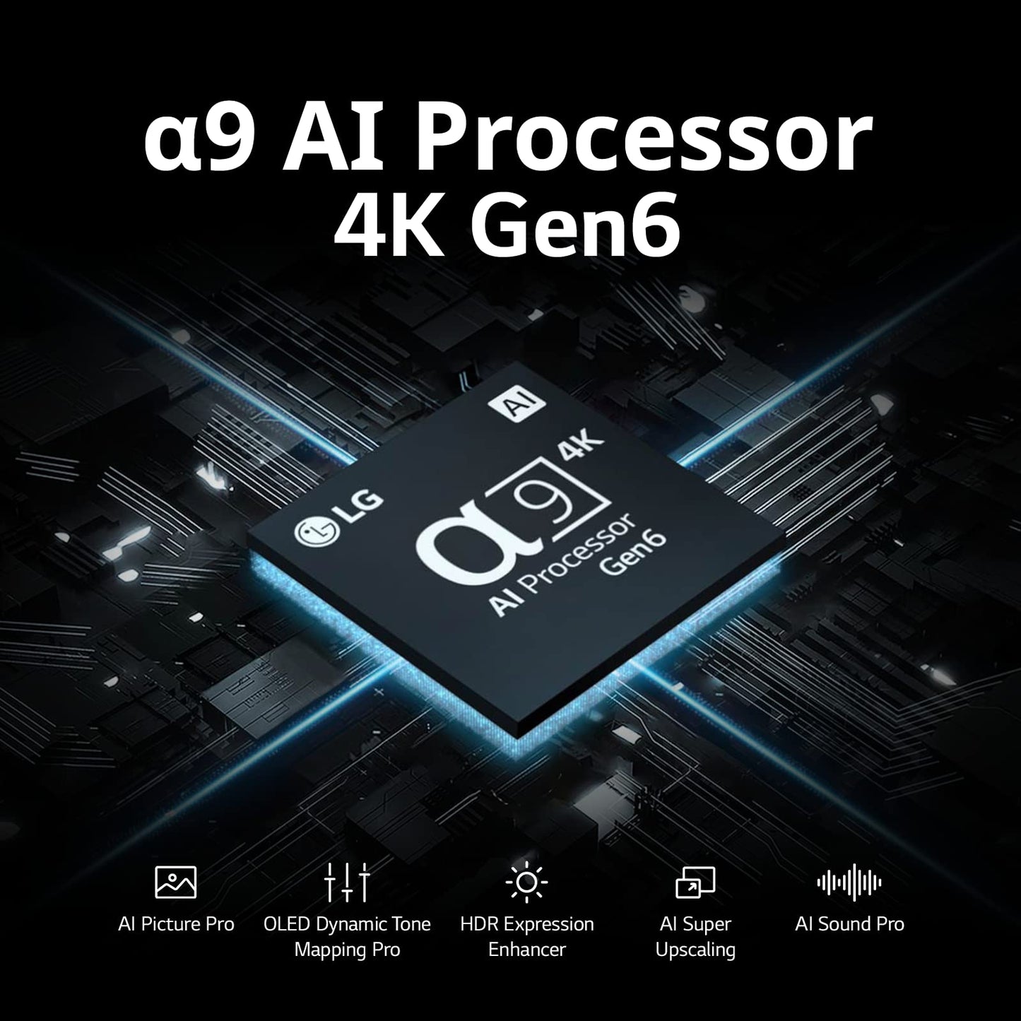 LG G3 Series 65 Pulgadas Clase OLED EVO 4K Procesador Smart TV de visualización Plana para Juegos con Magic Remote AI-Powered Gallery Edition OLED65G3PUA, 2023 con Alexa Incorporado